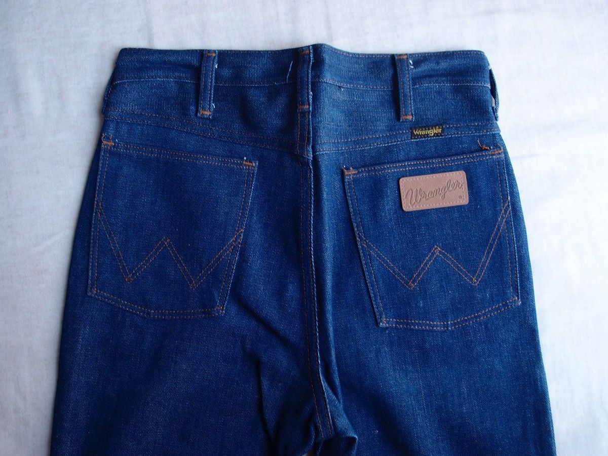Wrangler Vintage Wrangler 945DEN Flare Denim Jeans MADE IN USA 29x38 Size US 29 - 2 Thumbnail