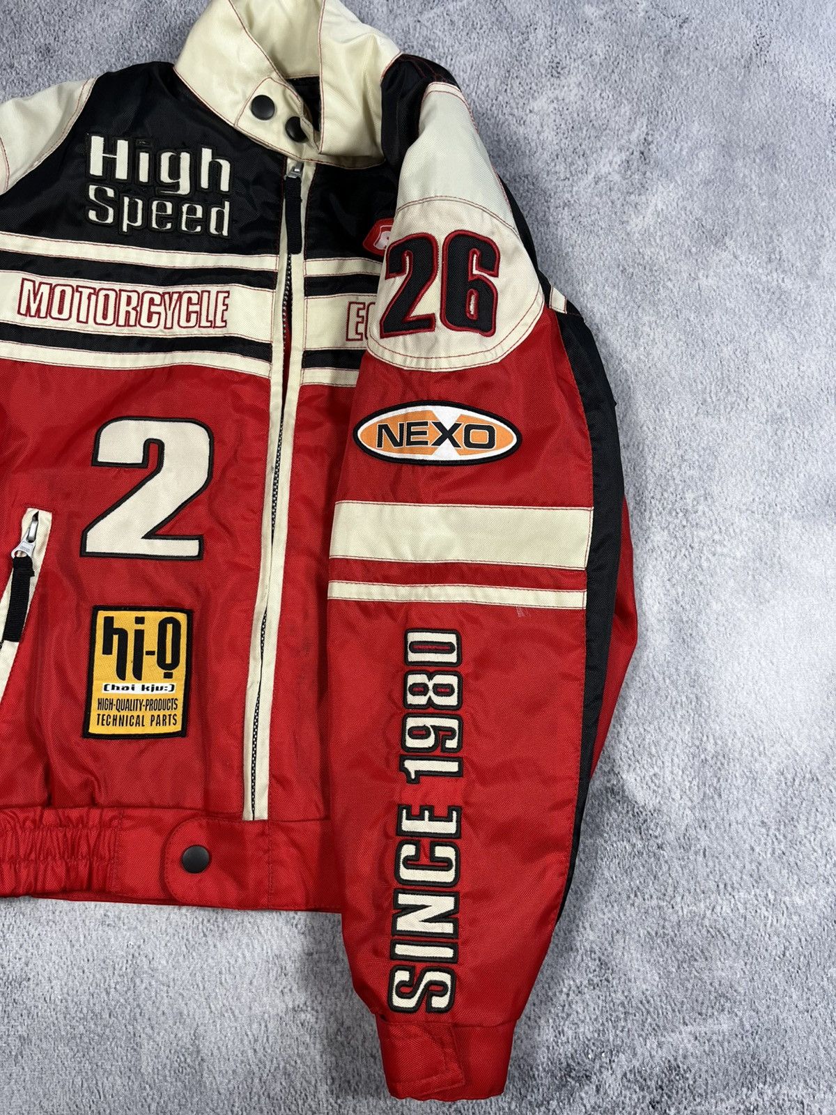 Vintage Vintage Polo Moto racing multi logo jacket rare streetwear Size XS / US 0-2 / IT 36-38 - 5 Thumbnail