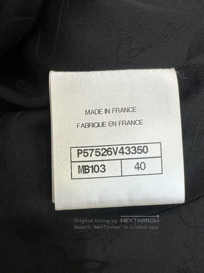 Chanel Chanel Popular black and white sequin jacket at the Lafaye Size S / US 4 / IT 40 - 8 Thumbnail