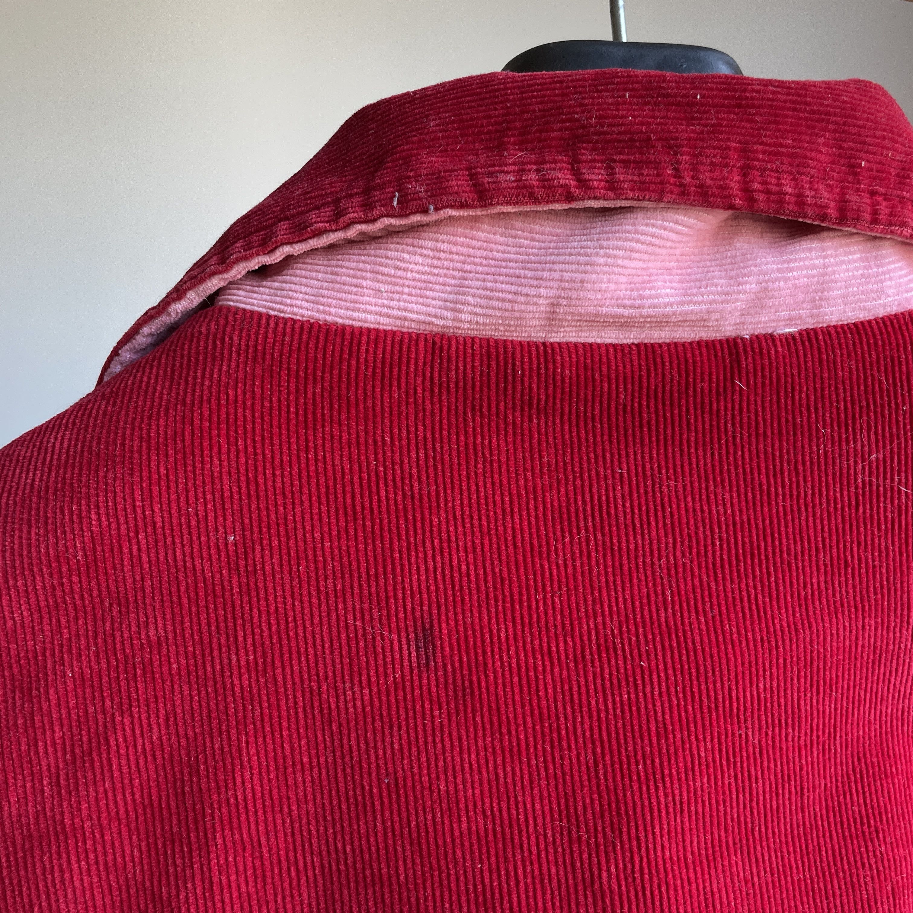 Vintage Maple Athletic Sportswear VTG 70s Nebraska Corduroy Jacket Size US XL / EU 56 / 4 - 7 Thumbnail