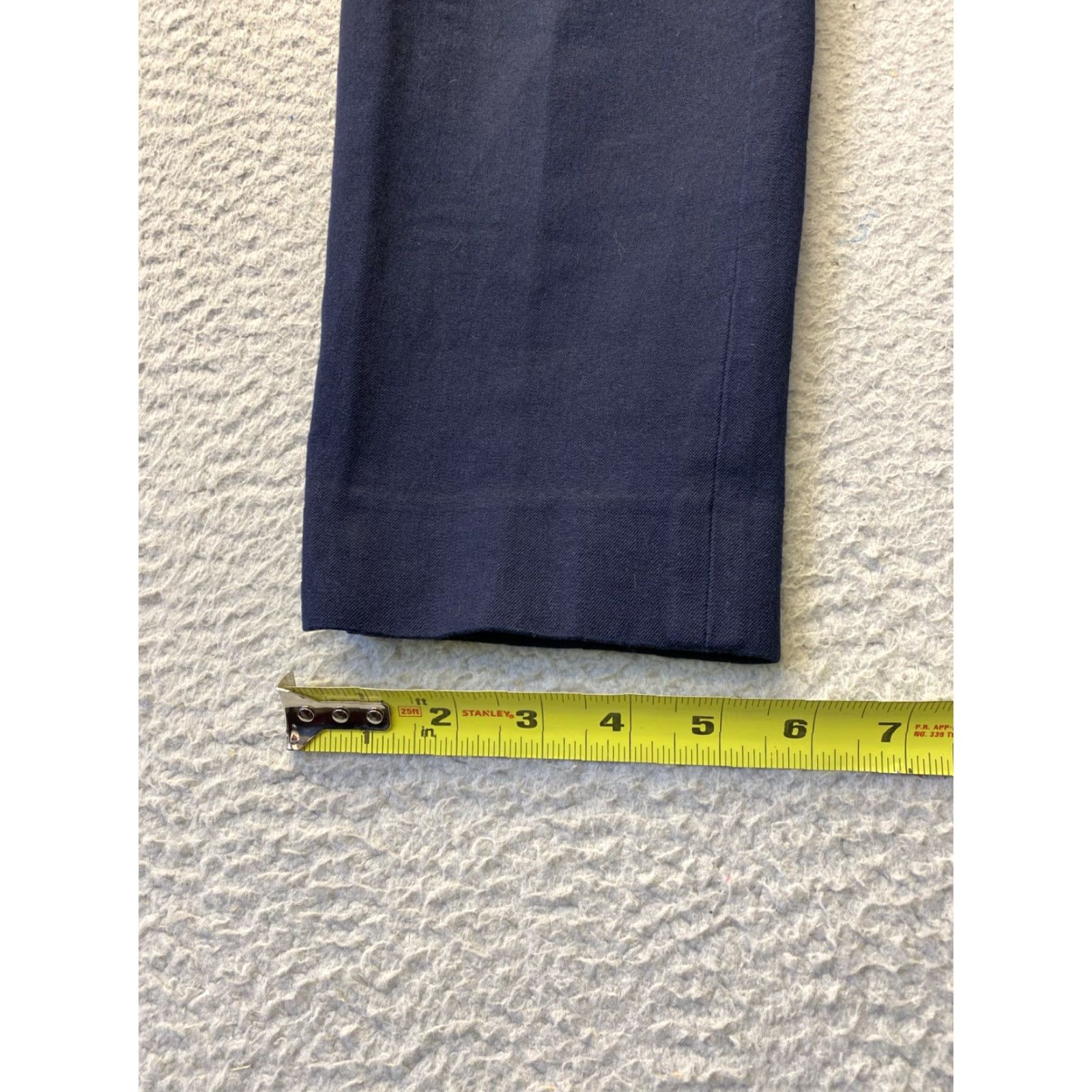 Banana Republic BANANA REPUBLIC Women's Capri Pants Size 8 Navy Classic Style Size 30" / US 8 / IT 44 - 5 Thumbnail