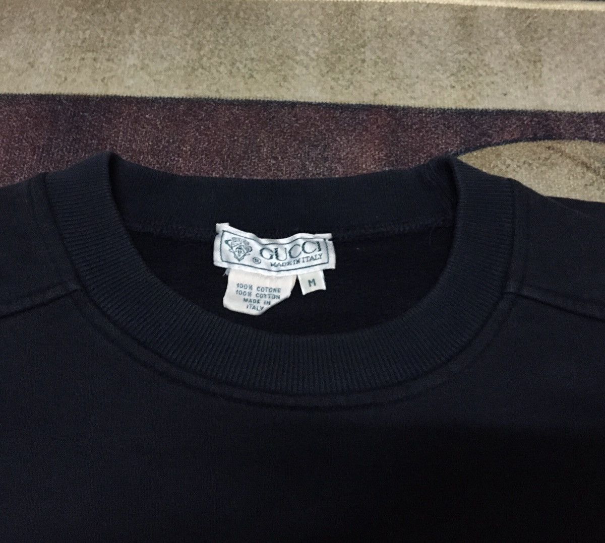Gucci Vintage GUCCI Crewneck Sweatshirt Size US M / EU 48-50 / 2 - 7 Thumbnail