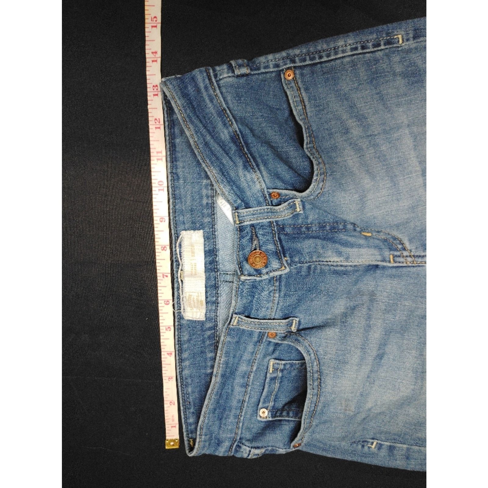 Levi's Signature by Levi Strauss Totally Shaping Boot cut Jeans Size 26" / US 2 / IT 38 - 6 Thumbnail