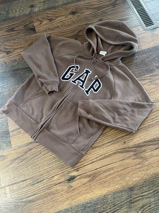 gap mocha hoodie