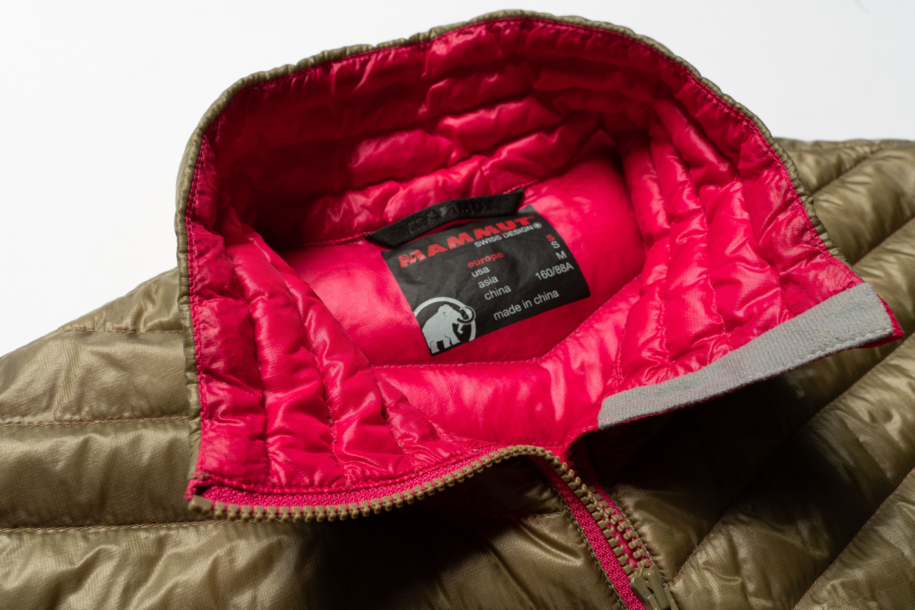 Mammut 🔴 MAMMUT Broad Peak Light Pertex Down Brown/Pink Jacket Size S / US 4 / IT 40 - 10 Thumbnail