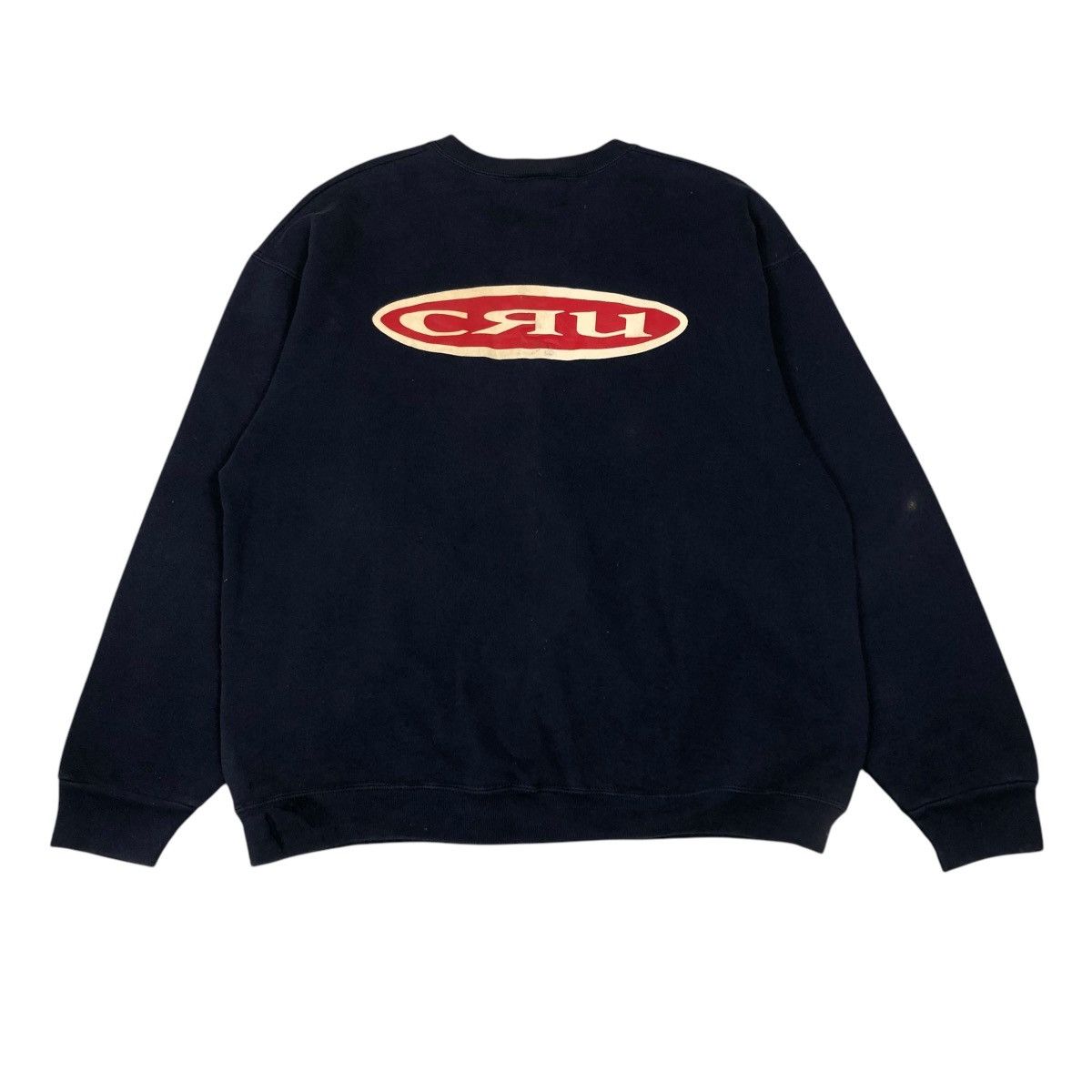 Japanese Brand 🔥VINTAGE SWEATSHIRT CRU MADE IN USA CENTRE LOGO Size US L / EU 52-54 / 3 - 2 Thumbnail