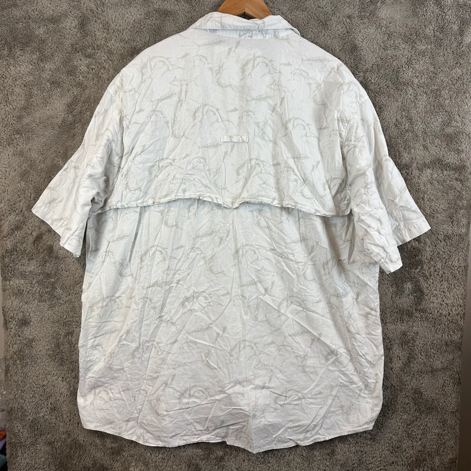 Cabelas Cabela Swordfish Vented Cotton Fishing Shirt 2XL 2X XXL Tall Size US XXL / EU 58 / 5 - 6 Thumbnail