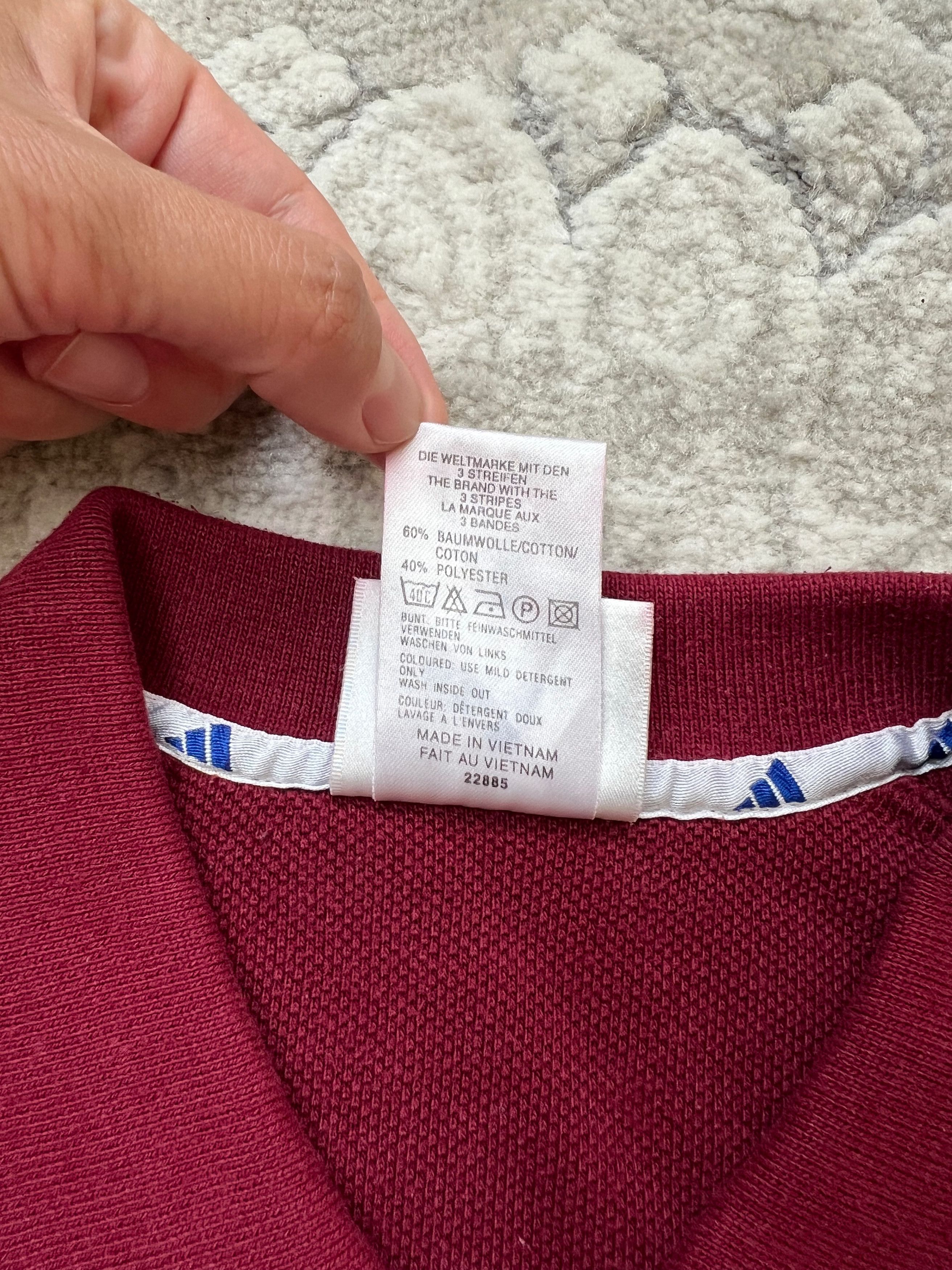 Adidas Vintage Adidas Striped Polo Shirt - Corporate Logo Line Size US S / EU 44-46 / 1 - 16 Thumbnail