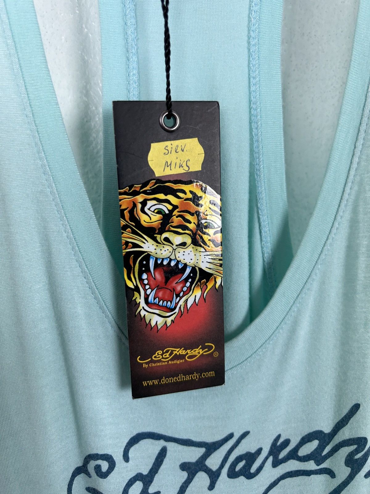 Christian Audigier BNWT Ed Hardy Eagle Rhinestone Ladies Tank Top Sleeveless Size S / US 4 / IT 40 - 8 Thumbnail