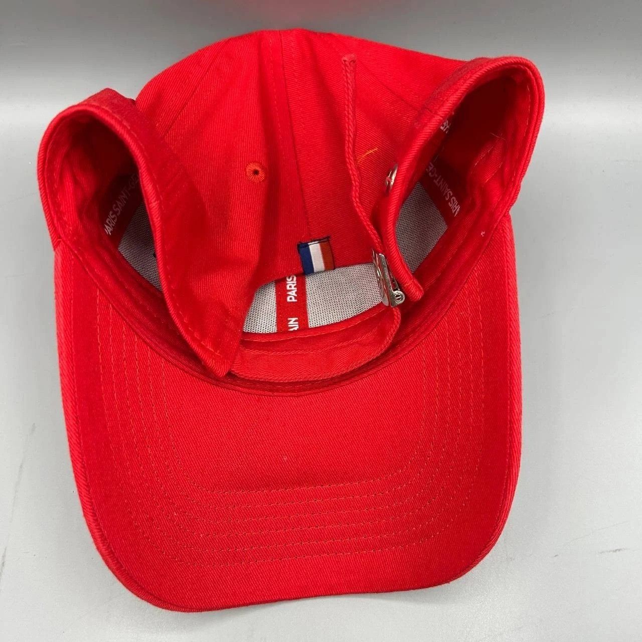 Other Paris Saint Germain Hat Men Red Strap Back Cap Cotton Size ONE SIZE - 9 Thumbnail