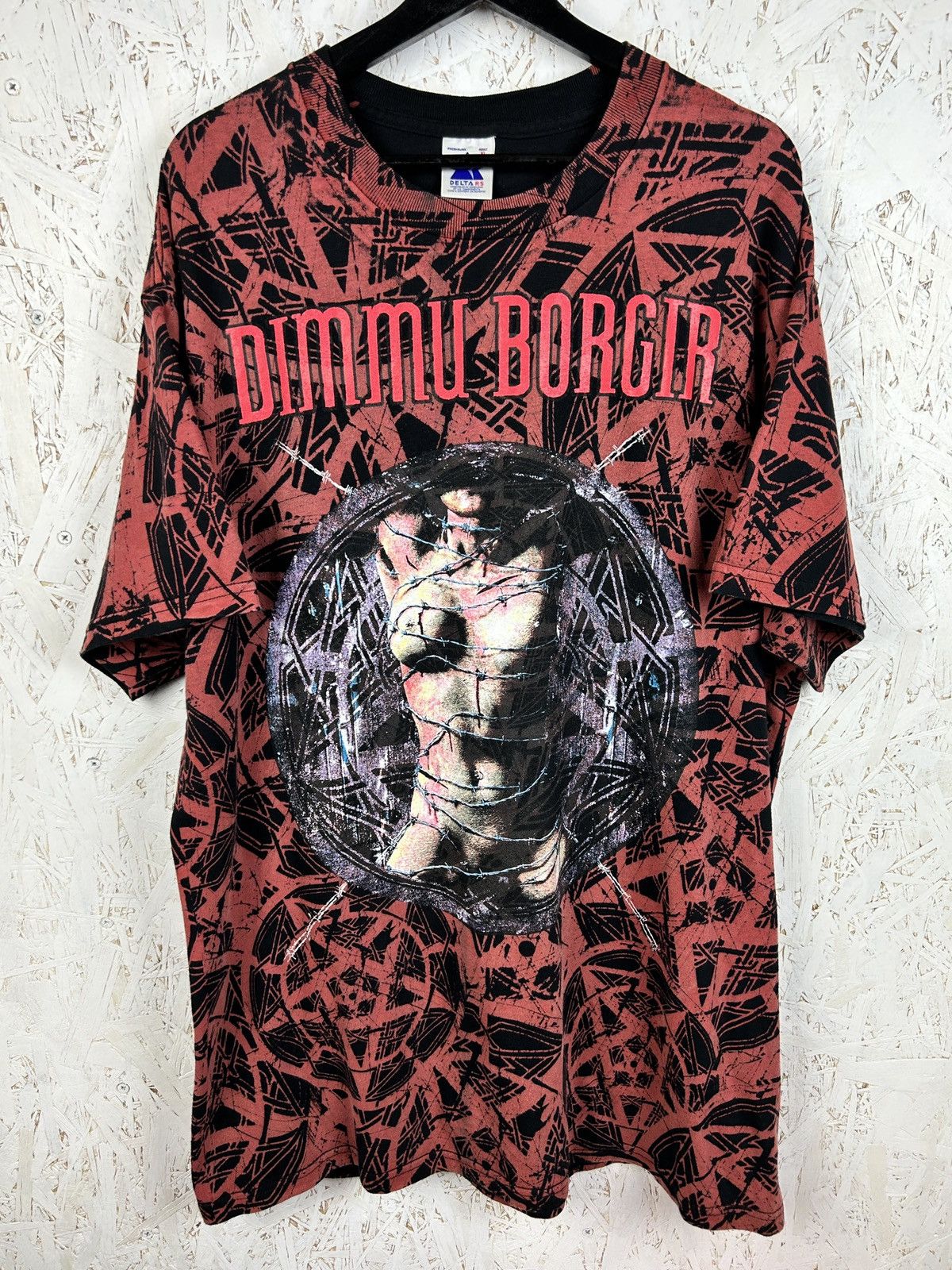 Band Tees Dimmu Borgir 2001 Puritanical Euphoric Misanthropia AOP Tee Size US XL / EU 56 / 4 - 1 Thumbnail
