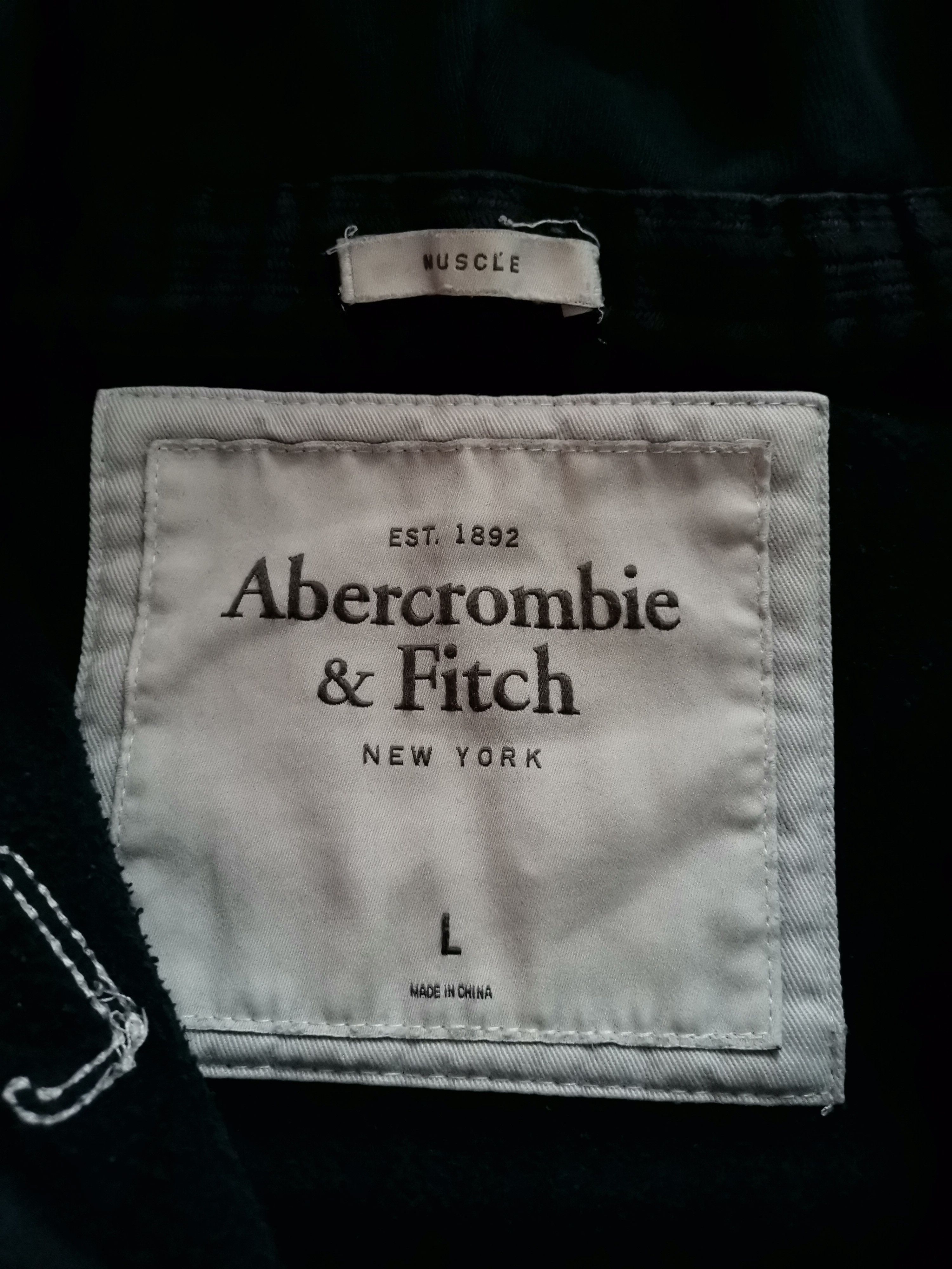 Abercrombie & Fitch Abercrombie & Fitch Zip Up Hoodie Size US L / EU 52-54 / 3 - 3 Thumbnail