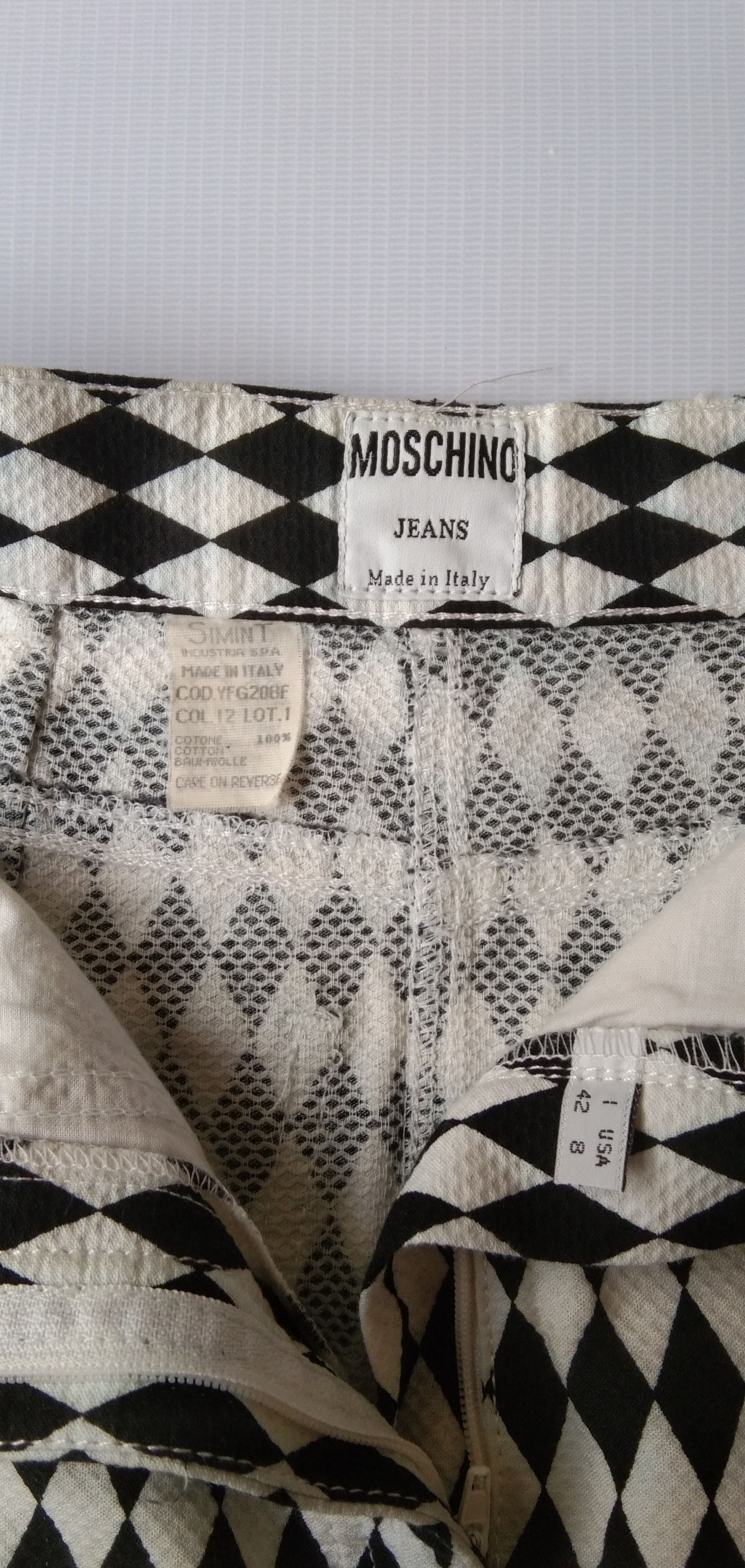 Moschino Moschino diamond skirt Size 28" / US 6 / IT 42 - 4 Thumbnail