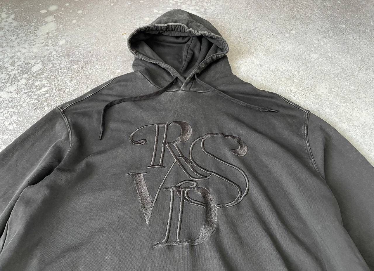 izzue IZZUE Faded Oversized Hoodie Avantgarde Japan Style Y2K Rare Size US M / EU 48-50 / 2 - 4 Thumbnail