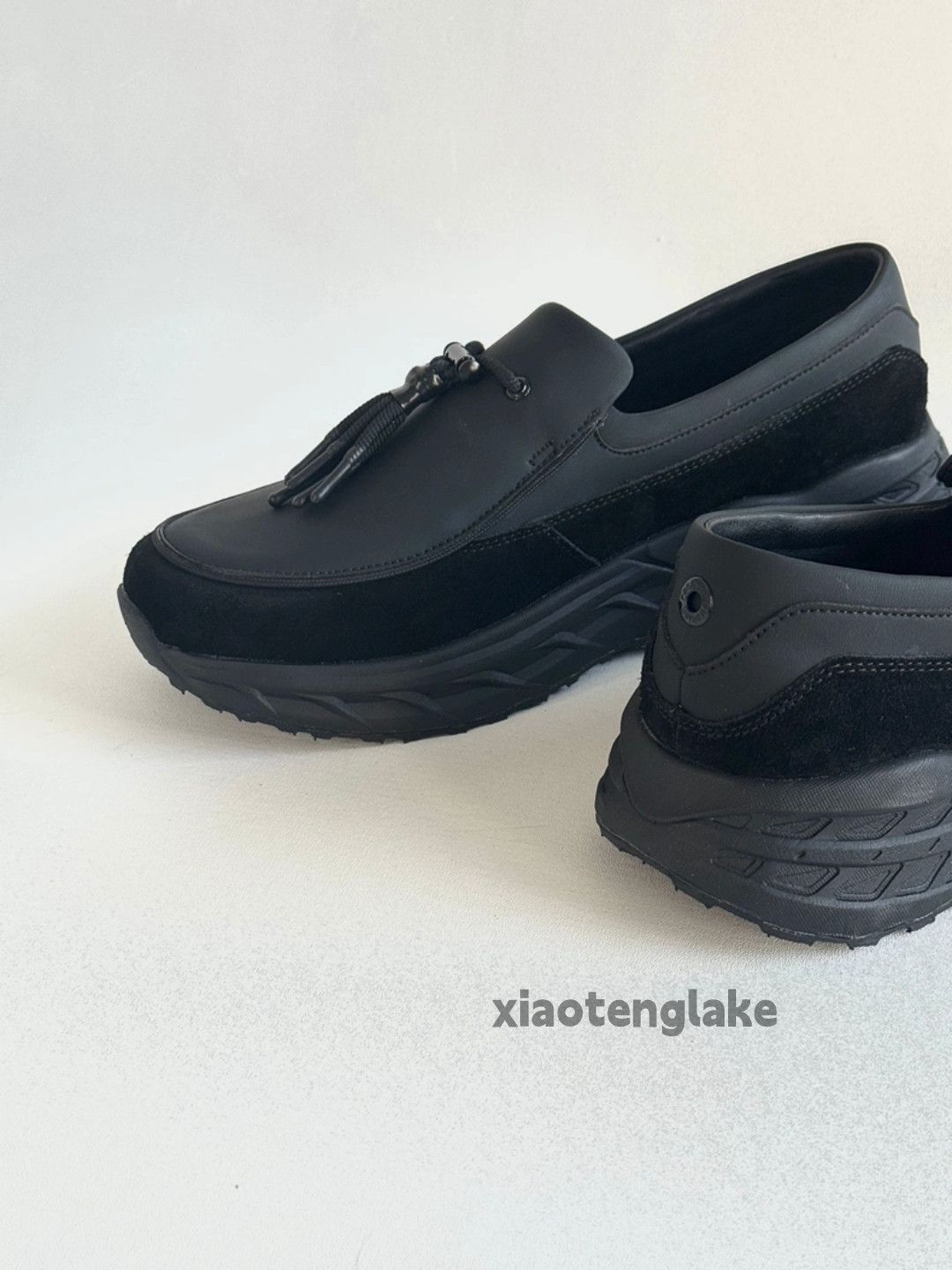 Vintage Unisex outdoor utility tassel loafer thick sole shoes Size US 9 / EU 42 - 3 Thumbnail