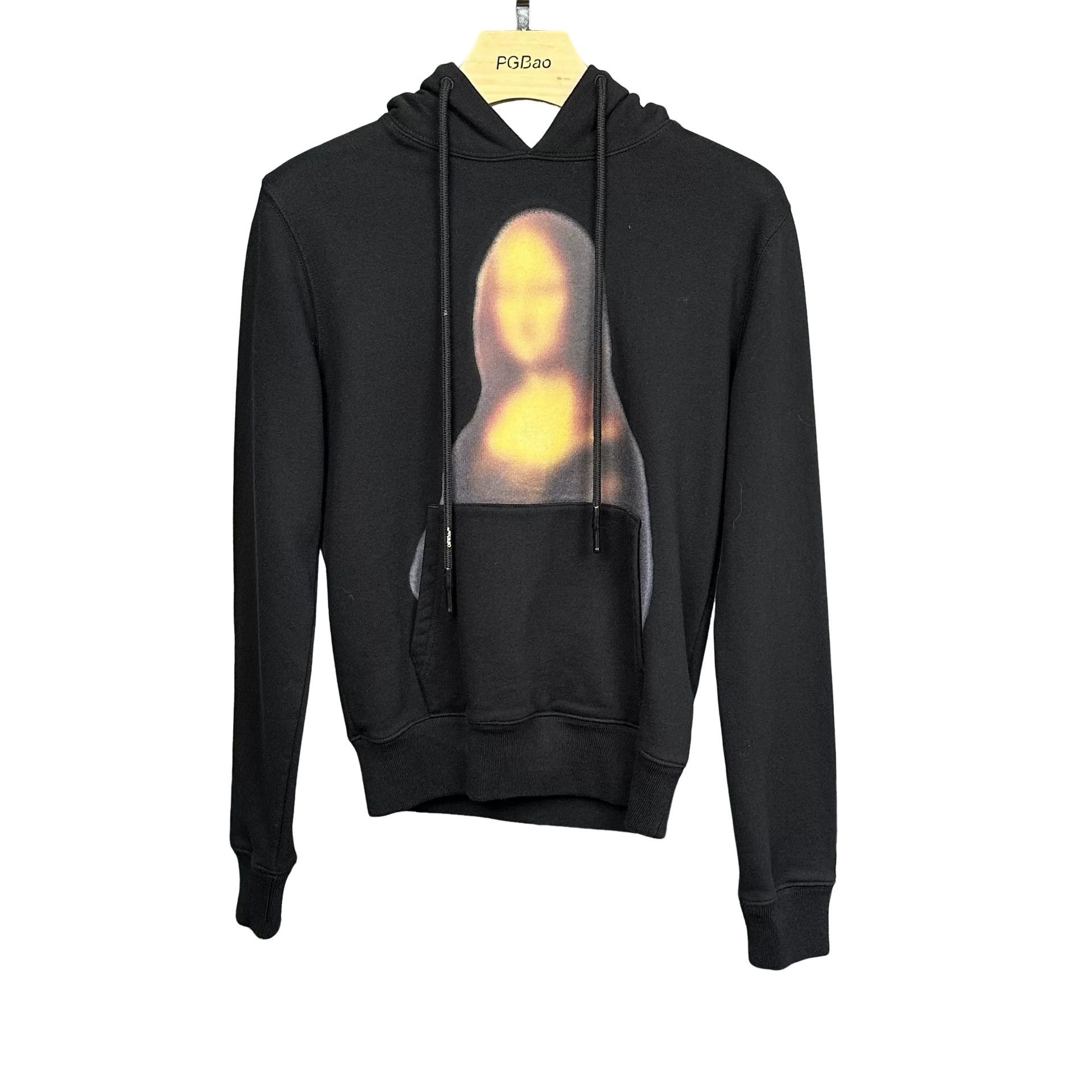 Off-White Off-White Mona Lisa Graphic Hoodie Size XXS Size US XXS / EU 40 - 1 Thumbnail