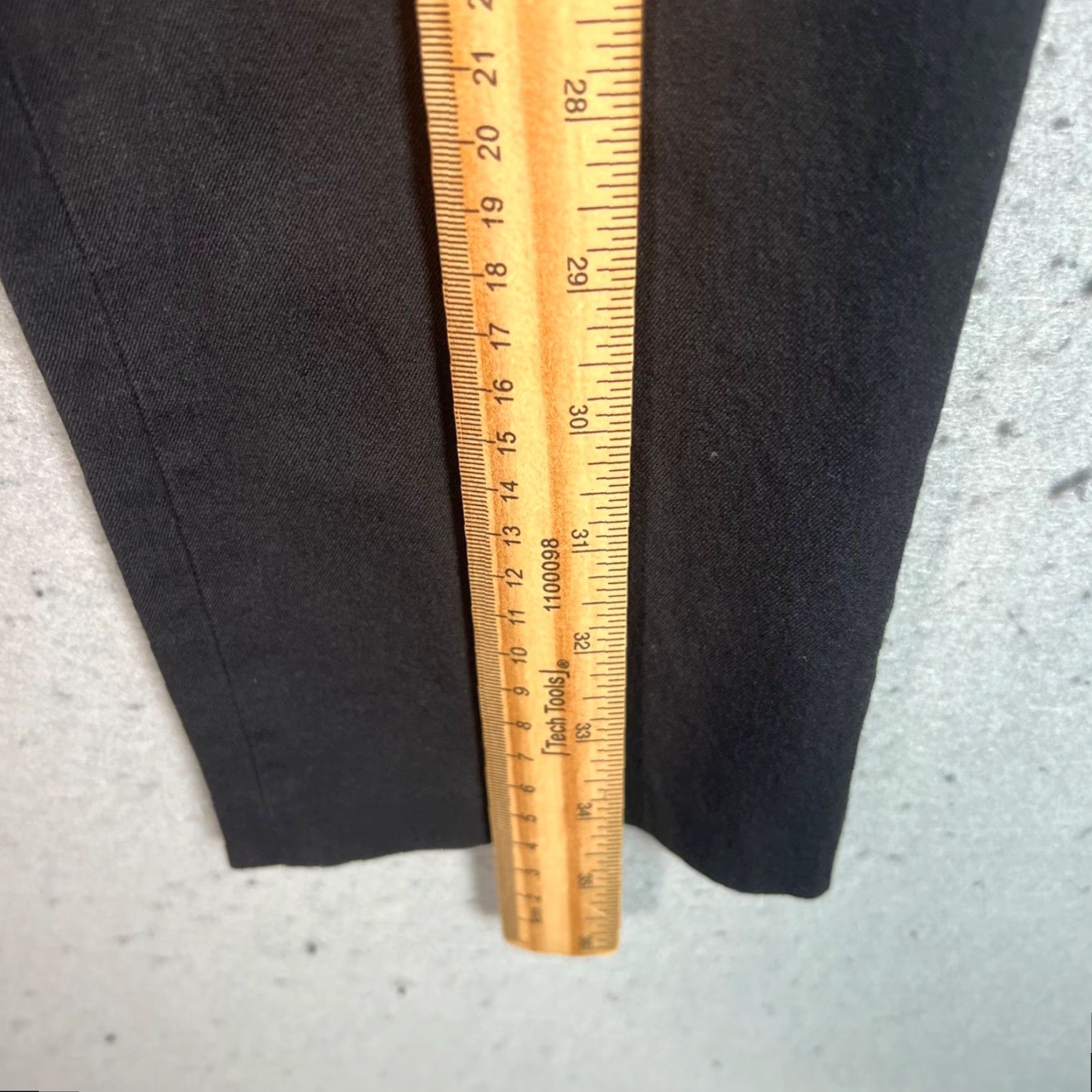 Opening Ceremony OPENING CEREMONY Womens Pants Size 26 Black Skinny Dress with Zipper Pockets Size 26" / US 2 / IT 38 - 6 Thumbnail