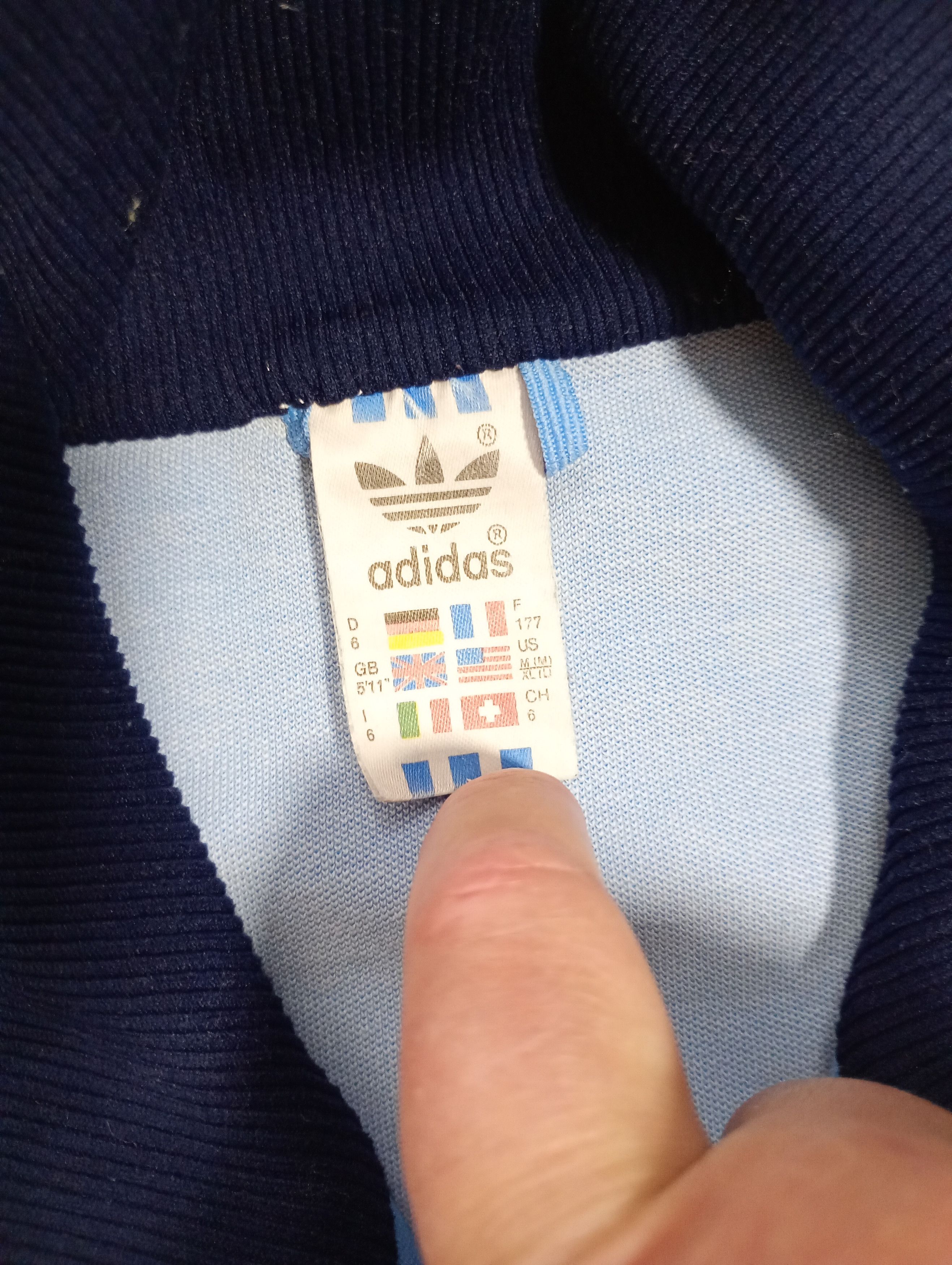 Adidas Adidas Track Top Jacket 80's made in Yugoslavia Size US M / EU 48-50 / 2 - 10 Thumbnail