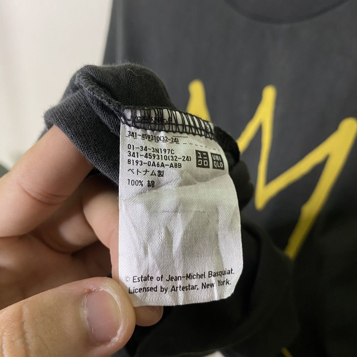 Jean-Michel Basquiat JMB Artwork x Uniqlo UT Collaboration Tee Size US M / EU 48-50 / 2 - 4 Thumbnail