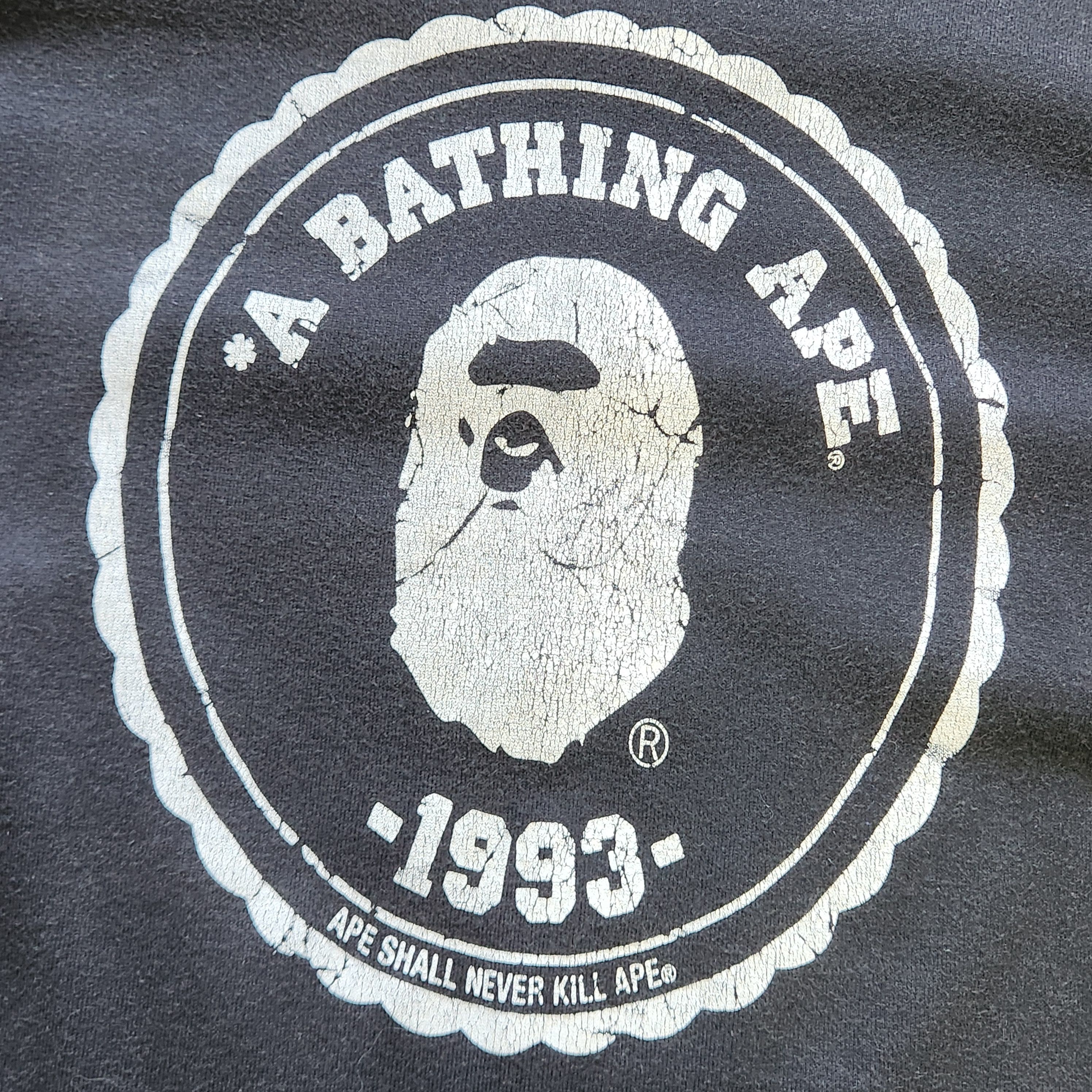 Bape × Nigo Vintage Y2K BAPE The Bathing Ape 1993 Size US M / EU 48-50 / 2 - 5 Thumbnail