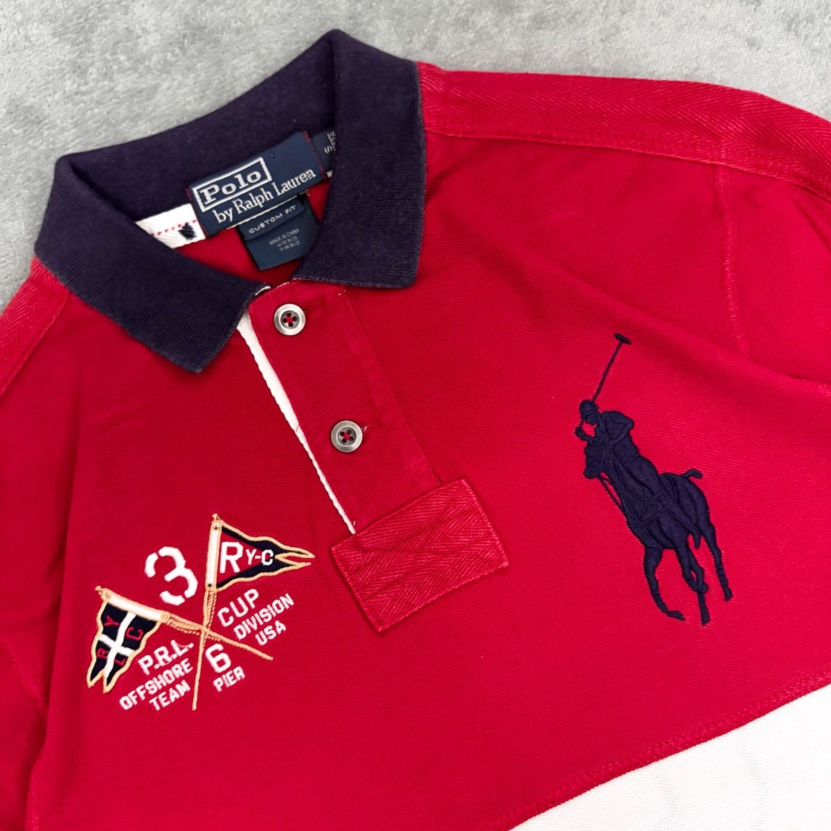 Polo Ralph Lauren × Ralph Lauren × Vintage Polo Ralph Lauren Chief Keef USA 6 Pier Size US S / EU 44-46 / 1 - 3 Thumbnail