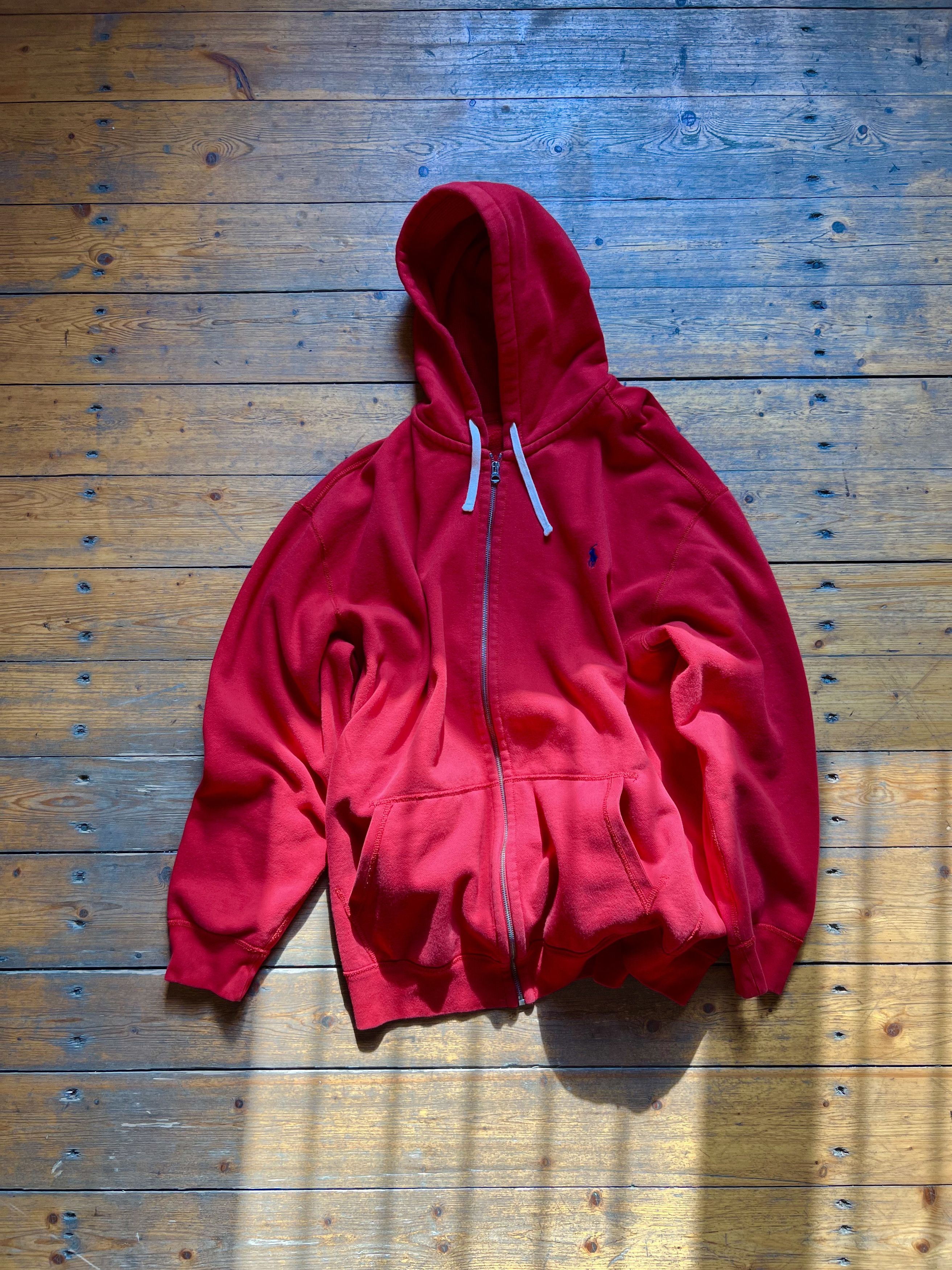 Ralph Lauren Ralph Lauren Polo Vintage Zip Heavy Hoodie RRL Rugby Size US XXL / EU 58 / 5 - 1 Thumbnail