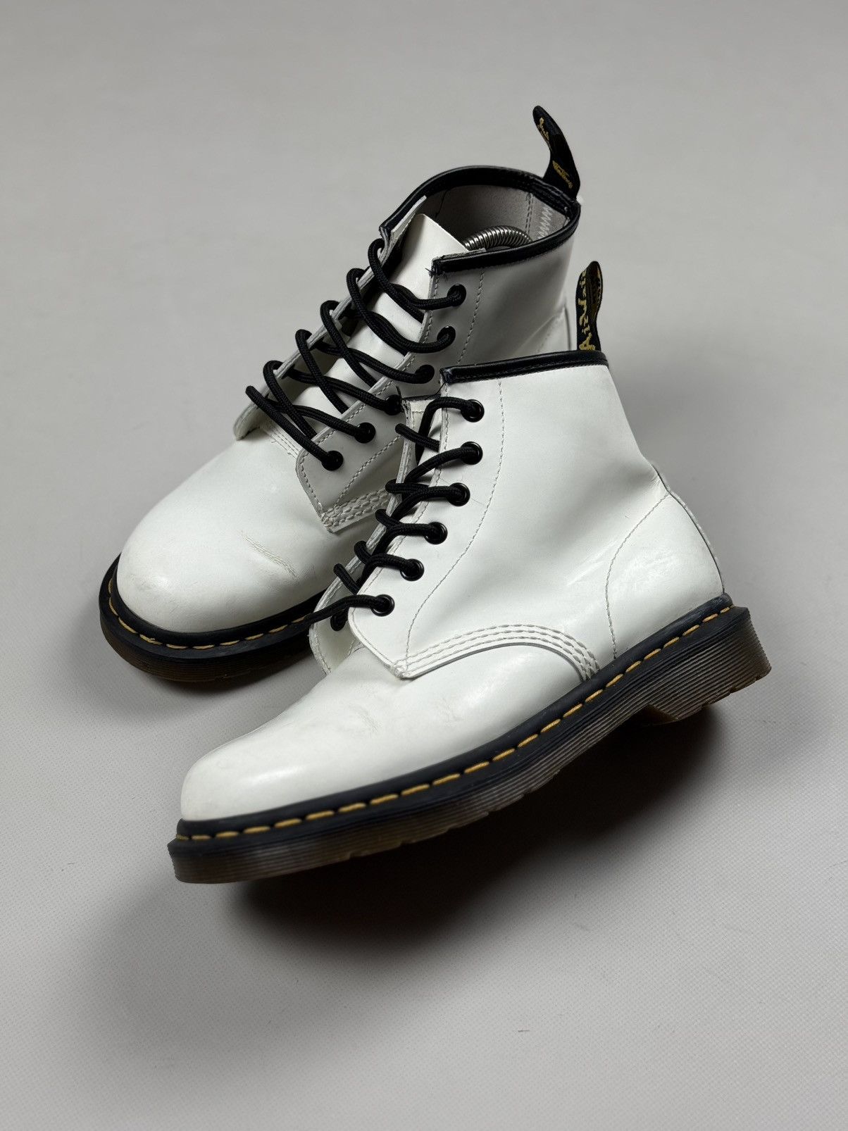 Dr. Martens Dr. Martens Doc’s Ladies Leather Lace Up Combat Boots Shoes Size US 7 / IT 37 - 15 Thumbnail