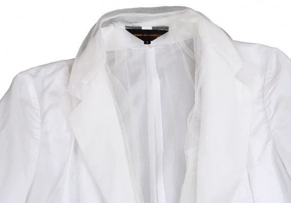 Comme des Garcons Comme des Garcons White vintage yarn design top Size M / US 6-8 / IT 42-44 - 4 Thumbnail
