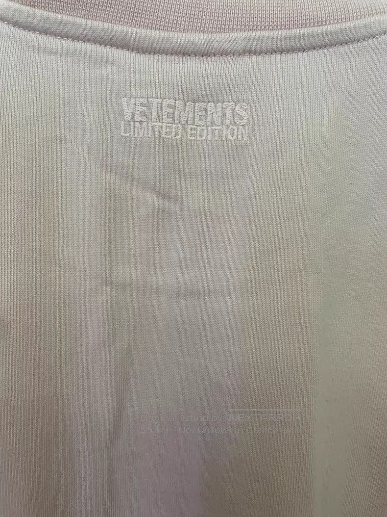 Vetements Vetements Pink Oversized Short Sleeve T-Shirt Size US XS / EU 42 / 0 - 4 Thumbnail