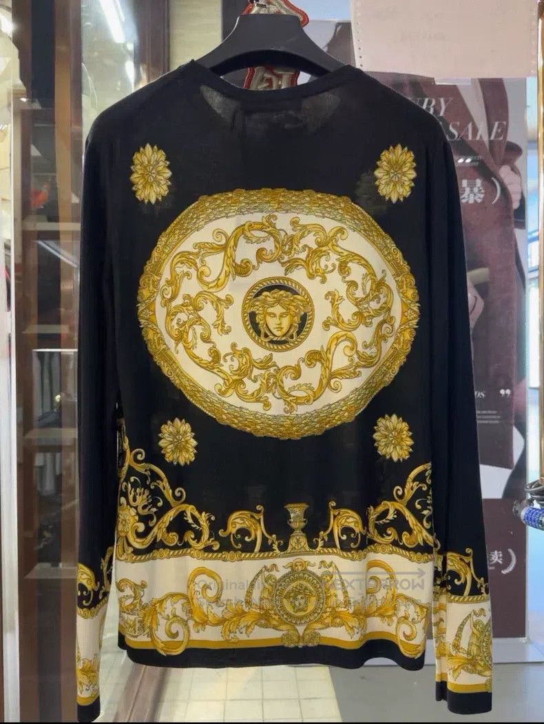 Versace Versace Medusa long-sleeved T-shirt Size US M / EU 48-50 / 2 - 2 Thumbnail