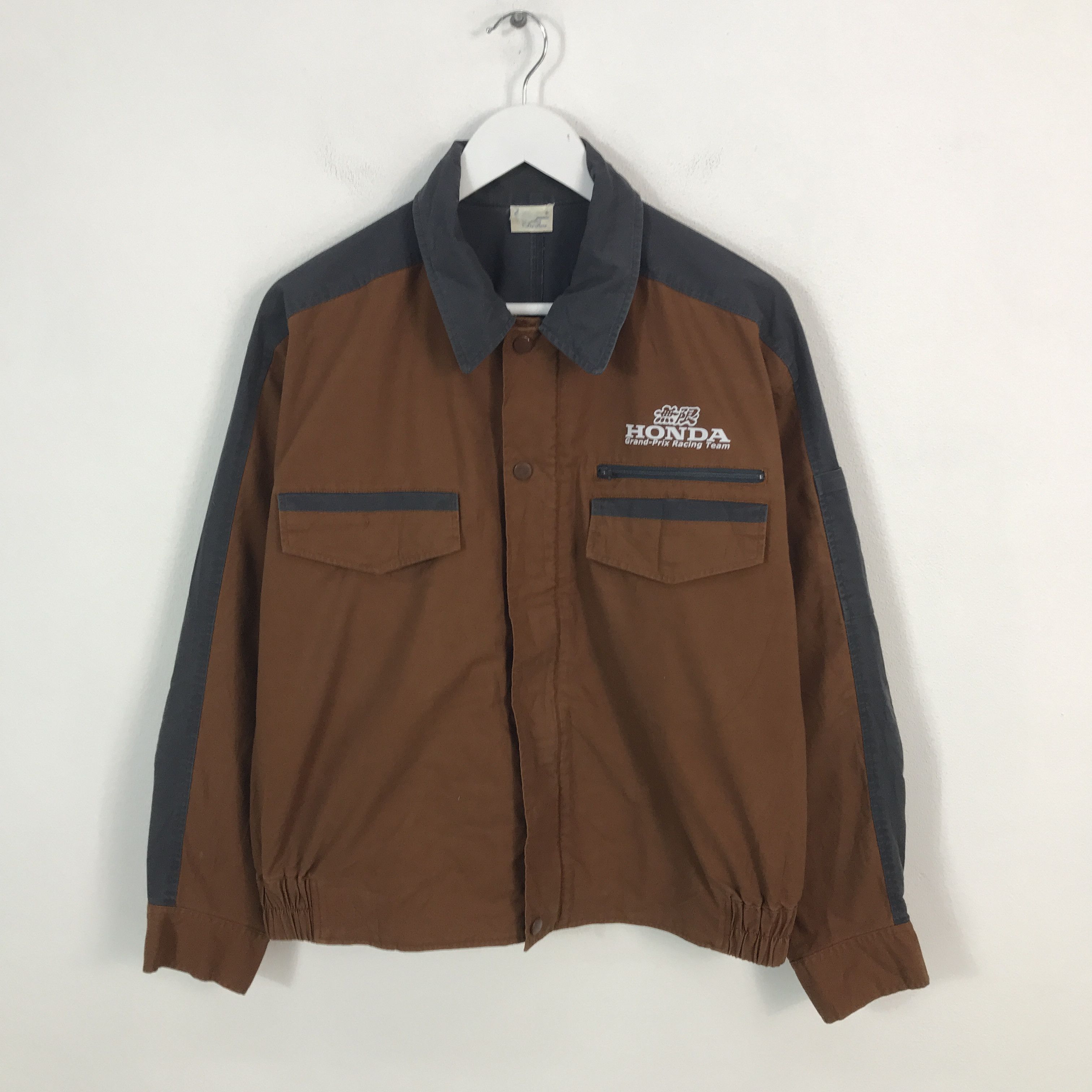 Honda × Japanese Brand Vtg Honda Mugem Racing work uniform jacket Size US L / EU 52-54 / 3 - 1 Thumbnail