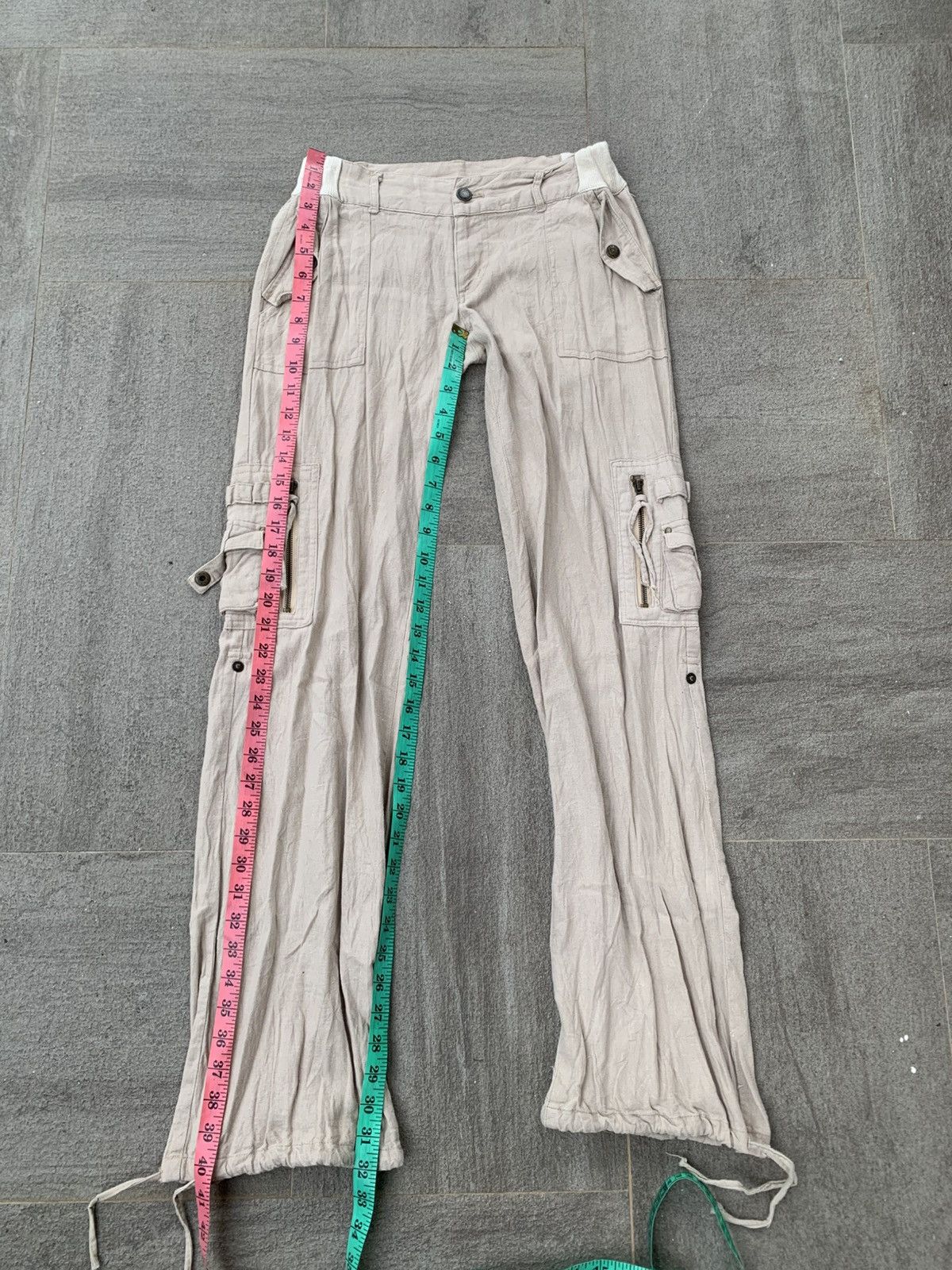 Other Private Beach Linen Drawstring Pants Size 28" / US 6 / IT 42 - 5 Thumbnail