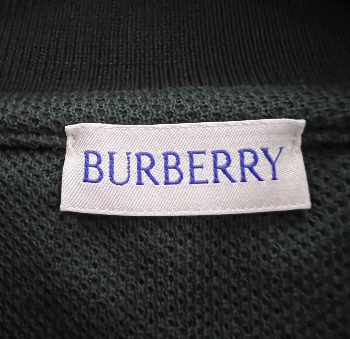 Burberry Burberry Dark Green Back Embroidered Polo Shirt J41 Size US XL / EU 56 / 4 - 4 Thumbnail