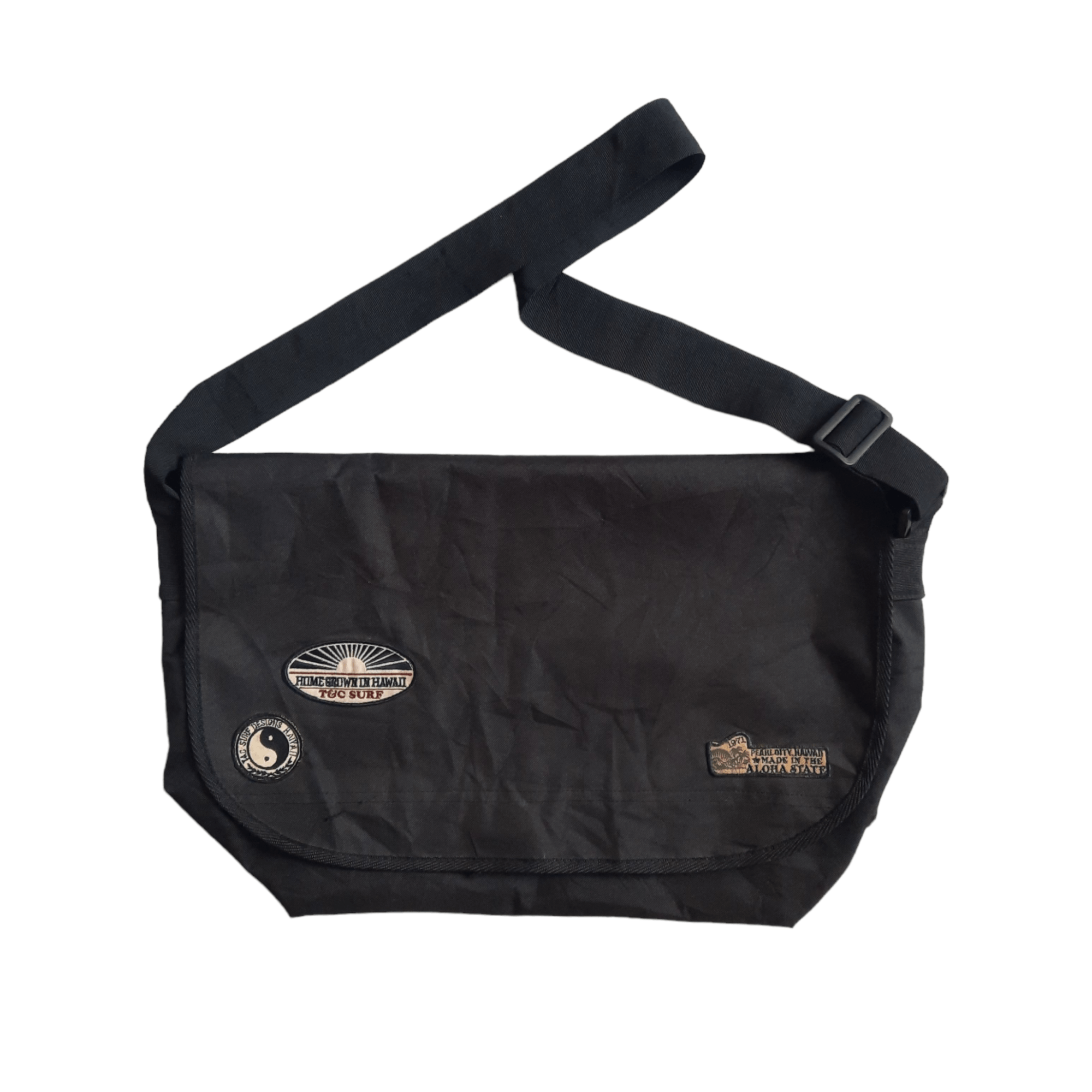 Archival Clothing Vintage T&c Surf Design Patch Design Messenger Sling Bag, Men's