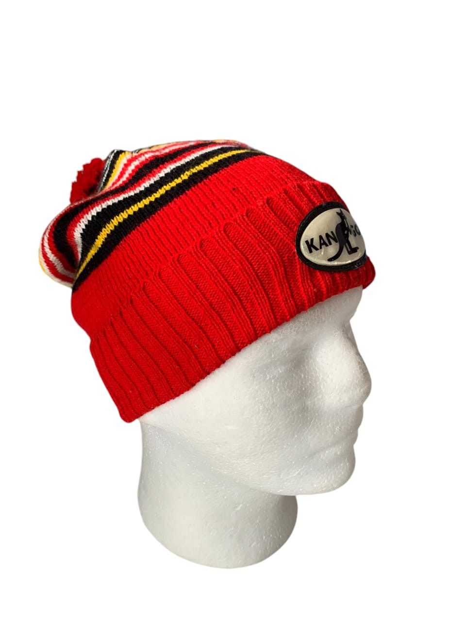 Kangol Kangol Stiped Beanie Hats Made in Great Britain 🇬🇧 Size ONE SIZE - 2 Thumbnail