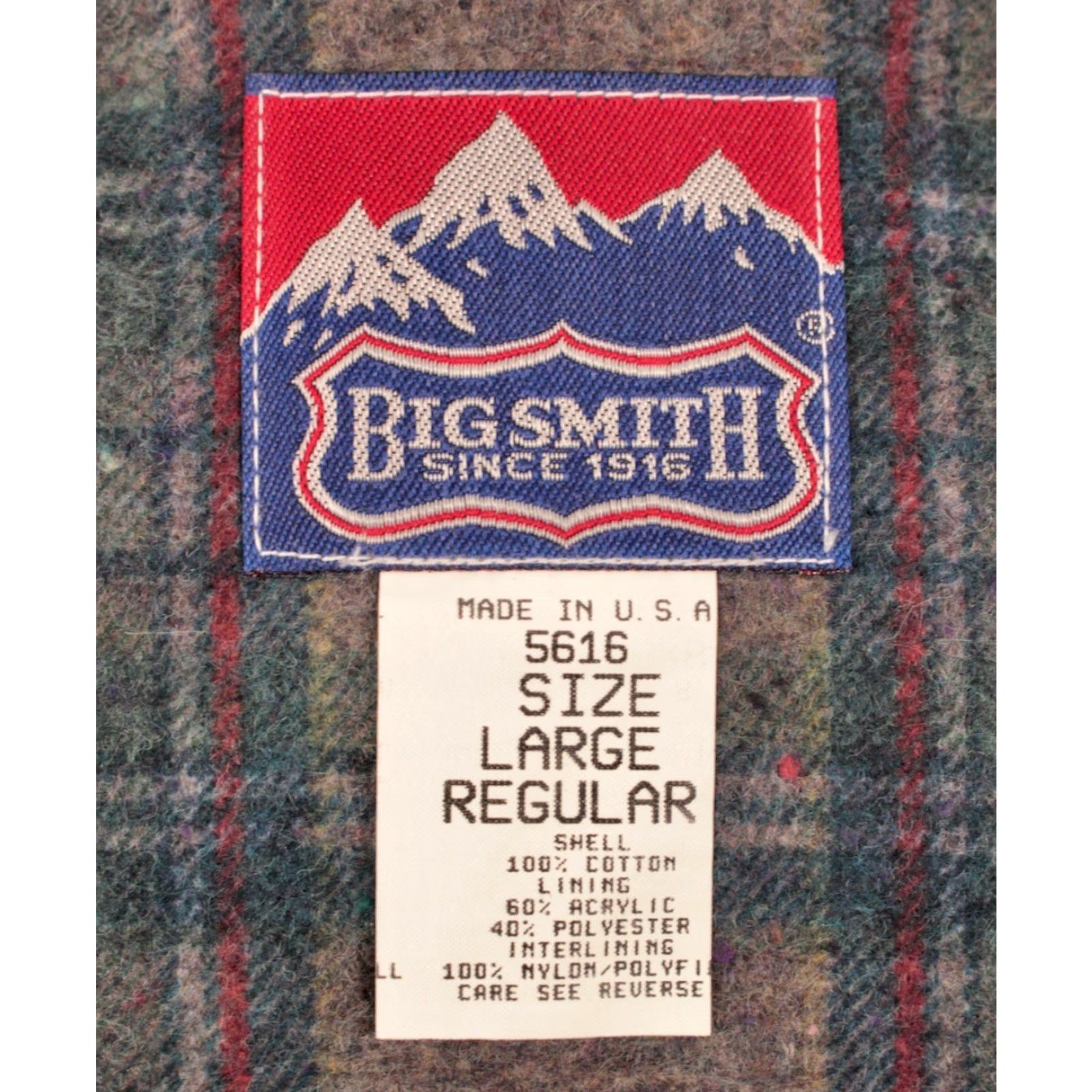 Vintage VTG Big Smith 90s Duck Canvas Work Jacket Shirt Mens L Brown Size US L / EU 52-54 / 3 - 4 Thumbnail