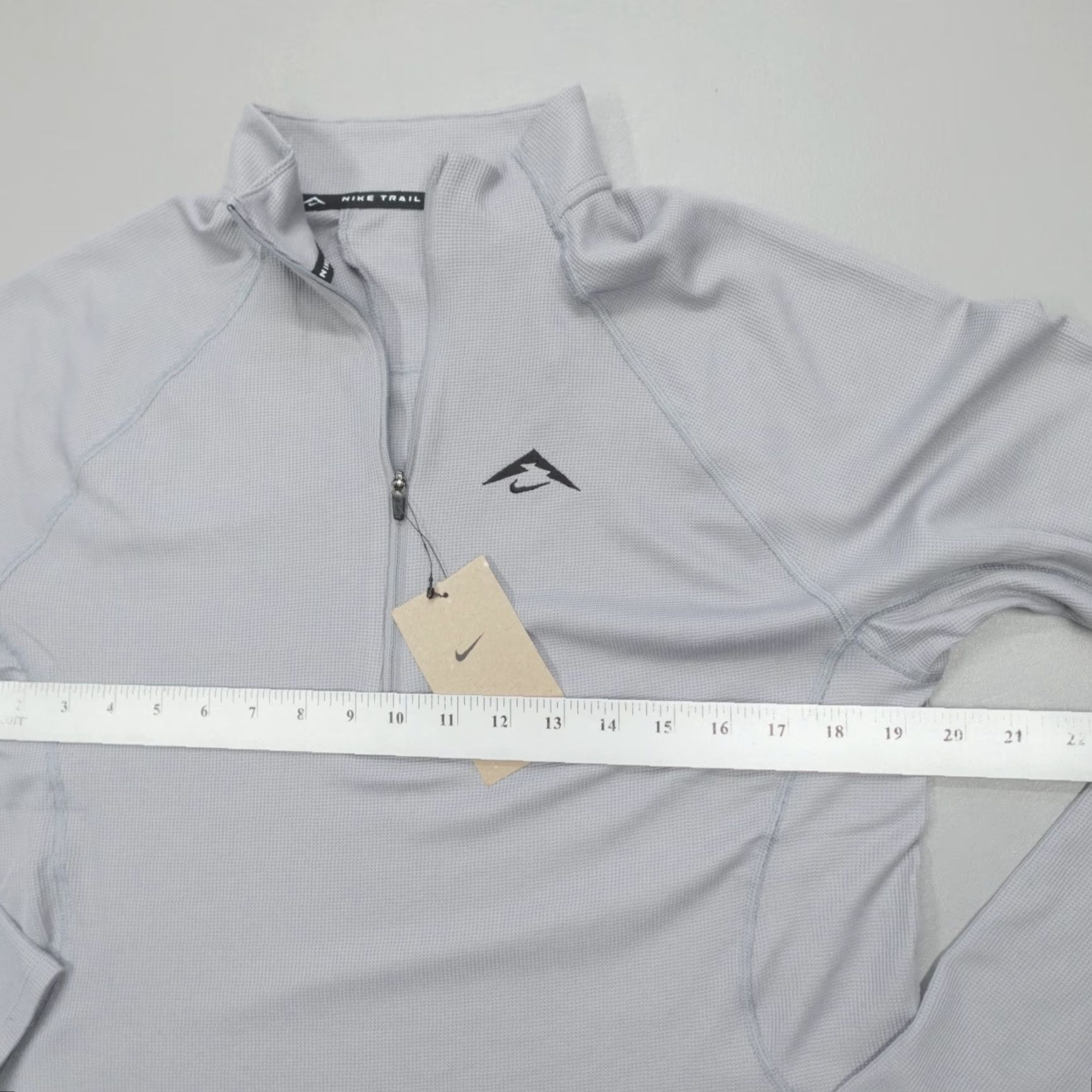 Nike Nike Dri-FIT 1/2-Zip Men's Size S Mid Layer Grey Running Top FV9994 078 Size US S / EU 44-46 / 1 - 6 Thumbnail