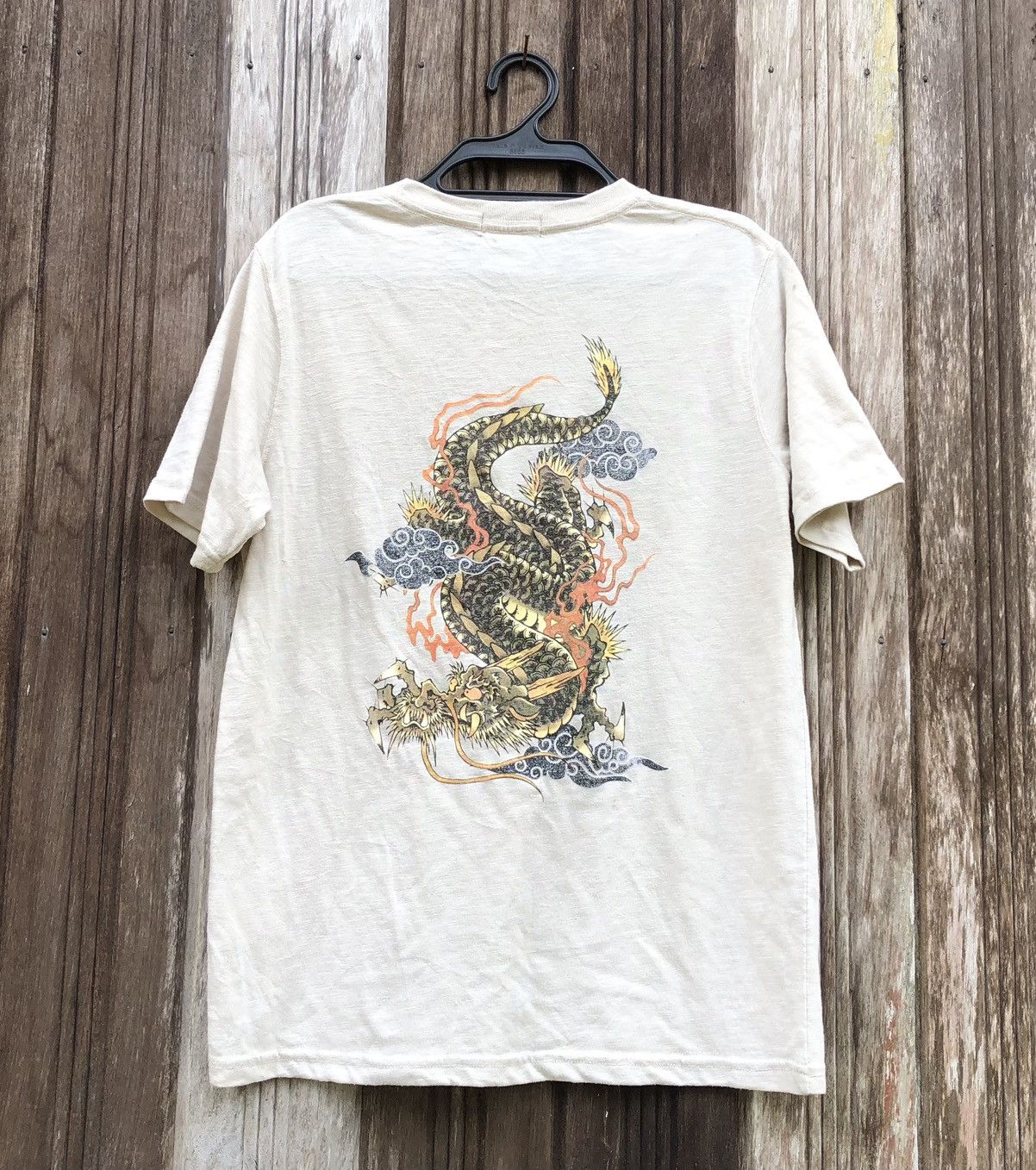 Japanese Brand Contribe Dragon Tshirt Size US M / EU 48-50 / 2 - 1 Thumbnail