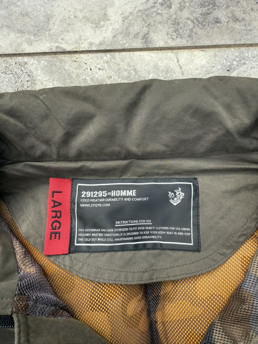 291295=Homme 291295 Homme Vertical Zip Puffer Jacket Size US L / EU 52-54 / 3 - 7 Thumbnail