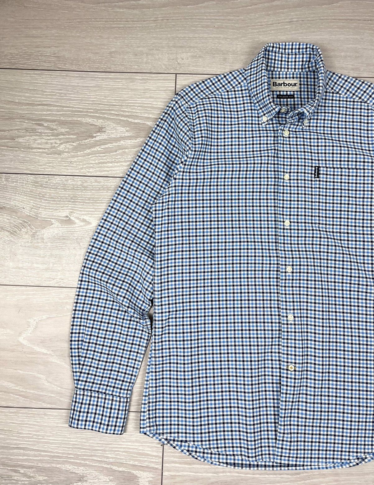 Barbour Barbour Gingham 11 Tailored Oxford Checkered Shirt Size US M / EU 48-50 / 2 - 4 Thumbnail
