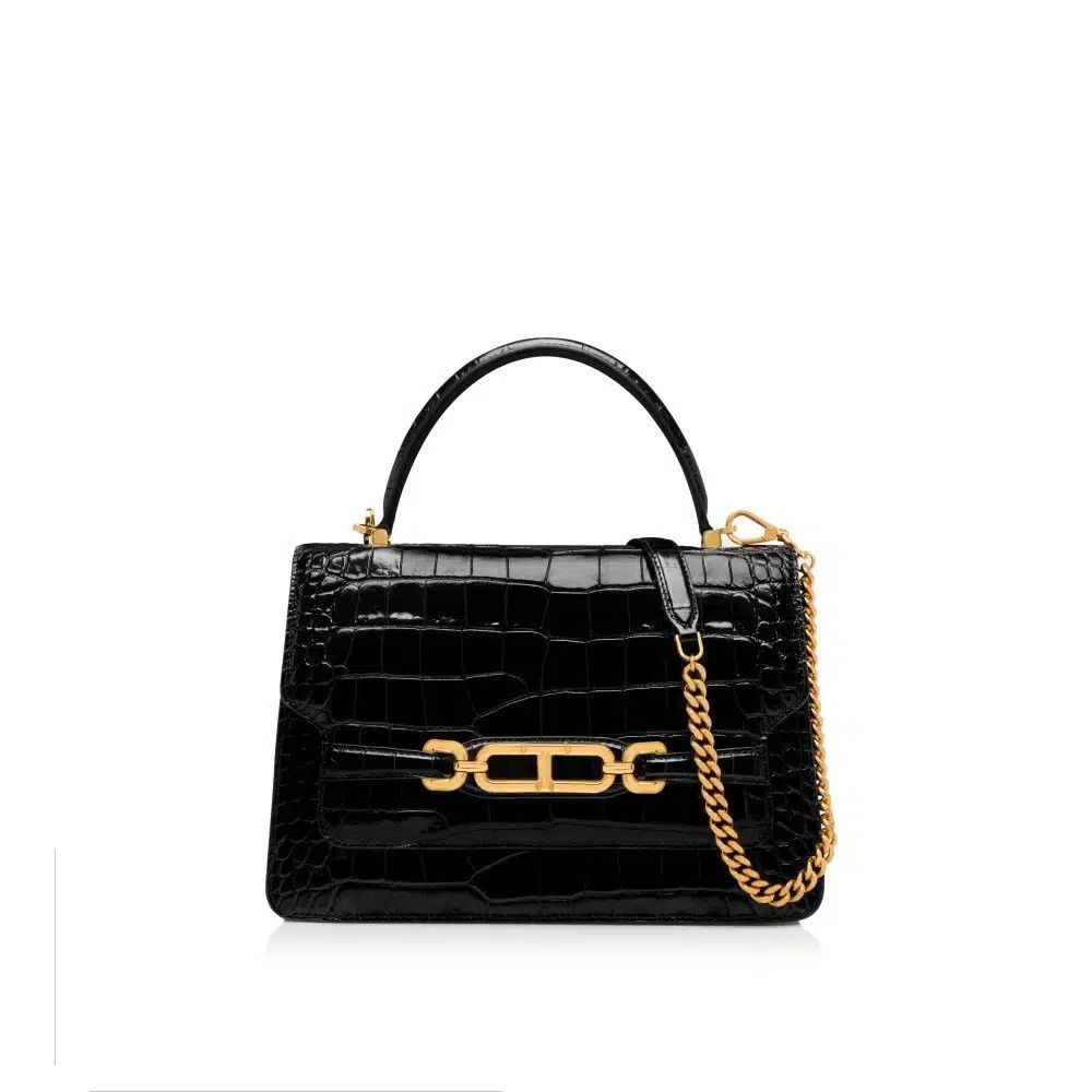 Tom Ford o1loc1c0425 L1765 Size: OS / Croco-effect Leather Handle Bag Size ONE SIZE - 1 Thumbnail