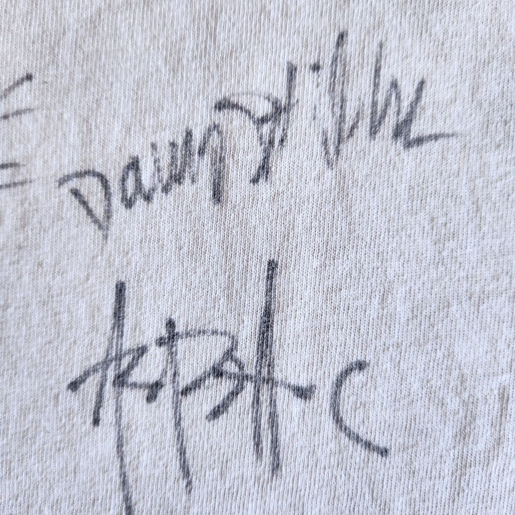 Fruit Of The Loom Vintage Drop Dead Gorgeous Band Shirt Rare Signed Concert Merch White Graphic S Size US S / EU 44-46 / 1 - 7 Thumbnail