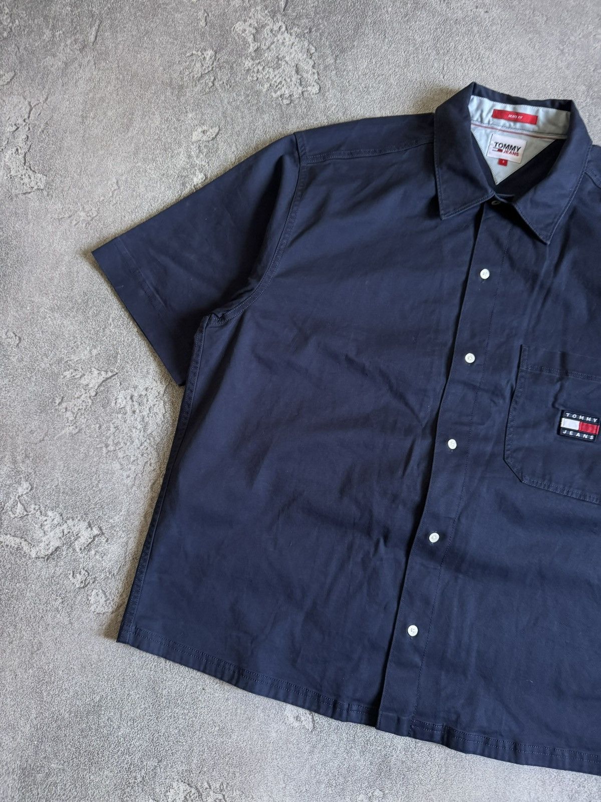 Tommy Hilfiger Tommy Hilfiger Skate shirt button up short sleeve overshirts Size US L / EU 52-54 / 3 - 9 Thumbnail