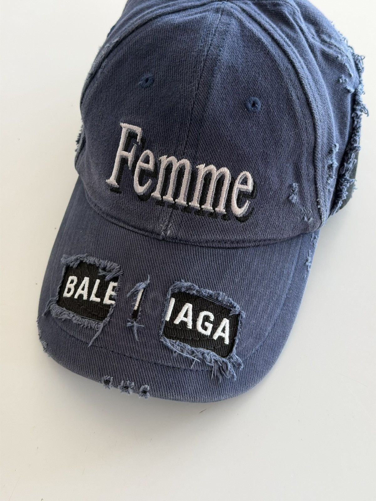 Balenciaga *RARE* BALENCIAGA DEMNA ATELIER PARIS UPCYCLED FEMME LOGO BB Size ONE SIZE - 2 Thumbnail