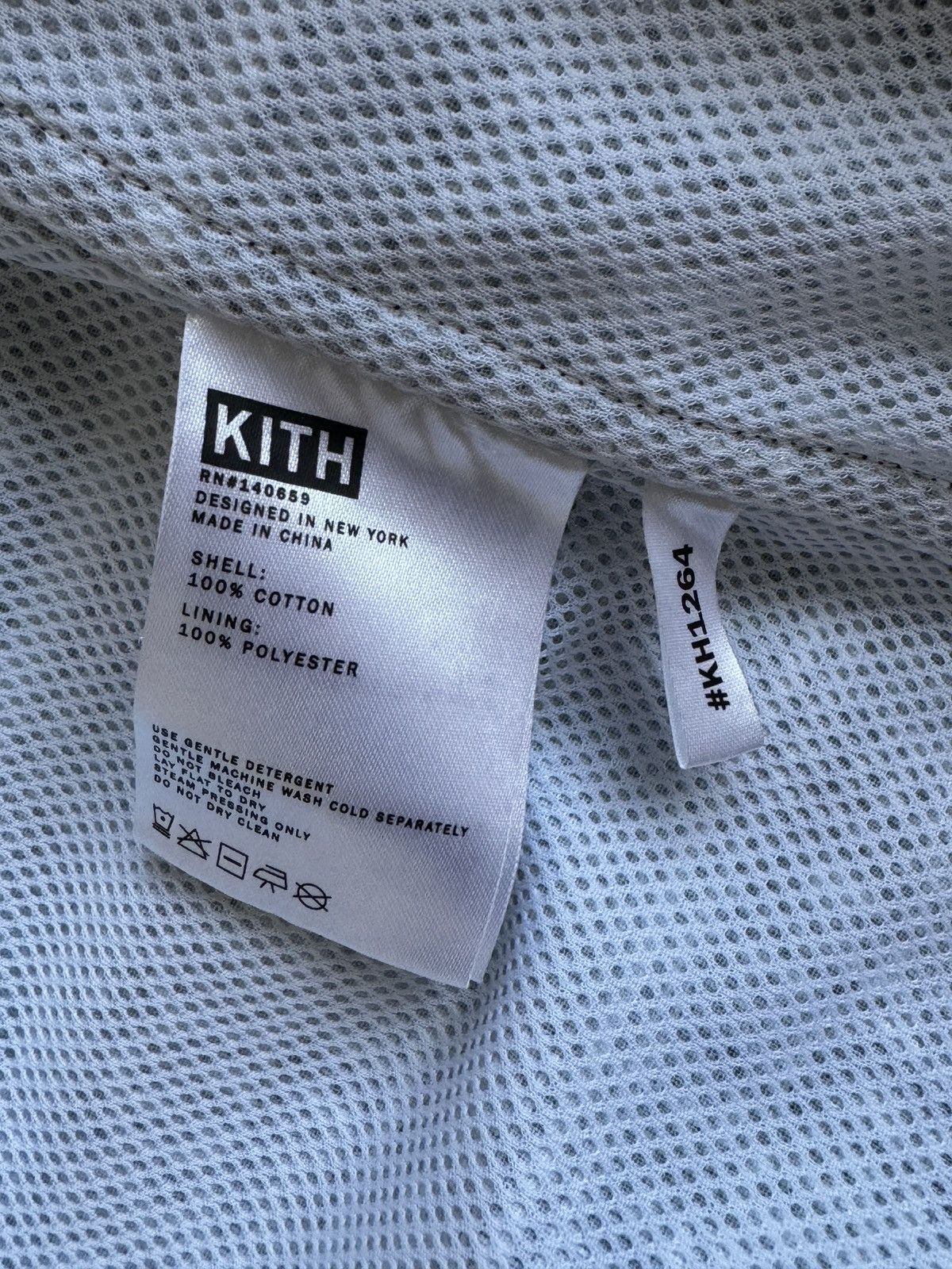 Kith Kith Seersucker Bandana Gi Navy Blue Size US M / EU 48-50 / 2 - 4 Thumbnail