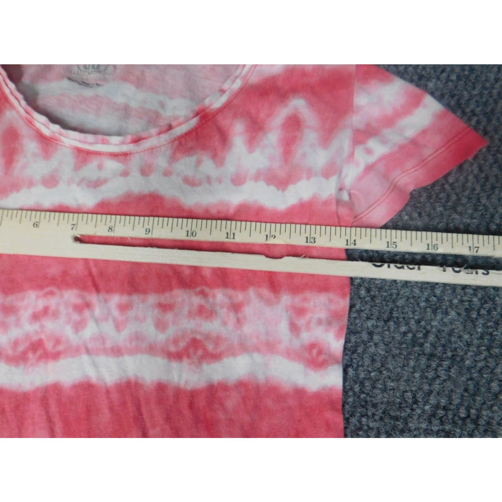 Route 66 Route 66 Womens Shirt XS Pink Striped T-Shirt Crew Neck Short Sleeve Cotton Basic Size XS / US 0-2 / IT 36-38 - 4 Thumbnail