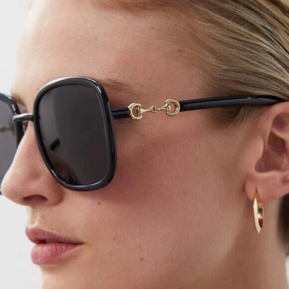 Gucci NEW Gucci GG0893S-001-57 Black Size ONE SIZE - 4 Thumbnail