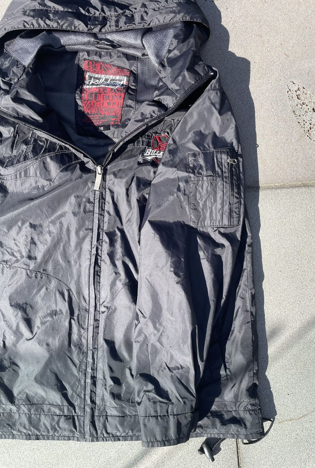 Billabong Vintage Black Billabong Windbreaker Size US S / EU 44-46 / 1 - 4 Thumbnail