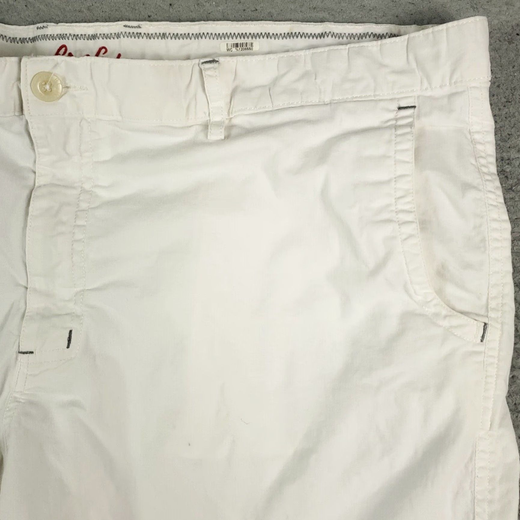 Robert Graham Robert Graham Chino Shorts Mens Size 40 White Casual Flat Front Stretch Size US 40 / EU 56 - 3 Thumbnail
