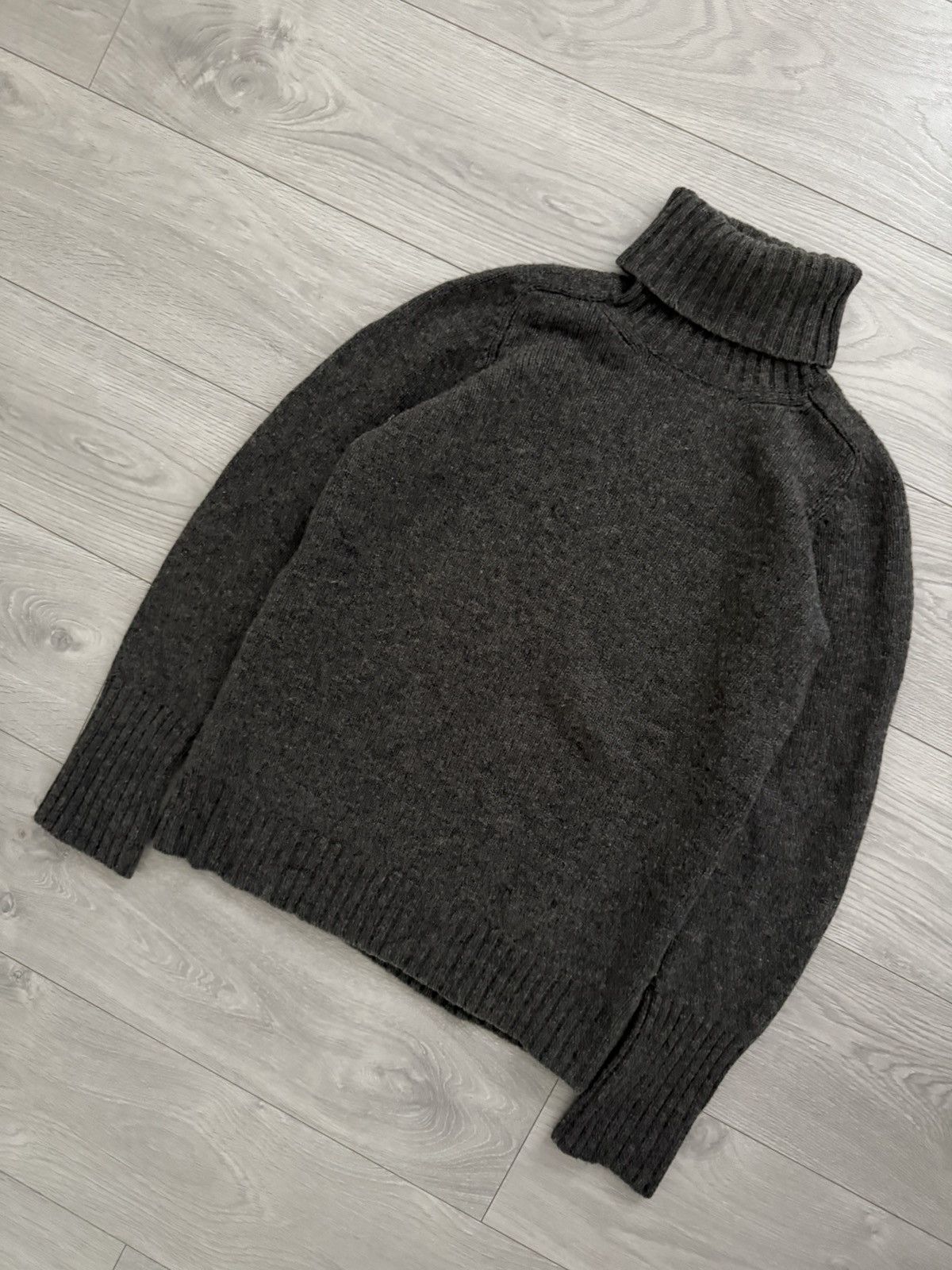 Maison Margiela FW2004 Wool Camel Ribbed Turtleneck Knit Sweater Size US M / EU 48-50 / 2 - 3 Thumbnail